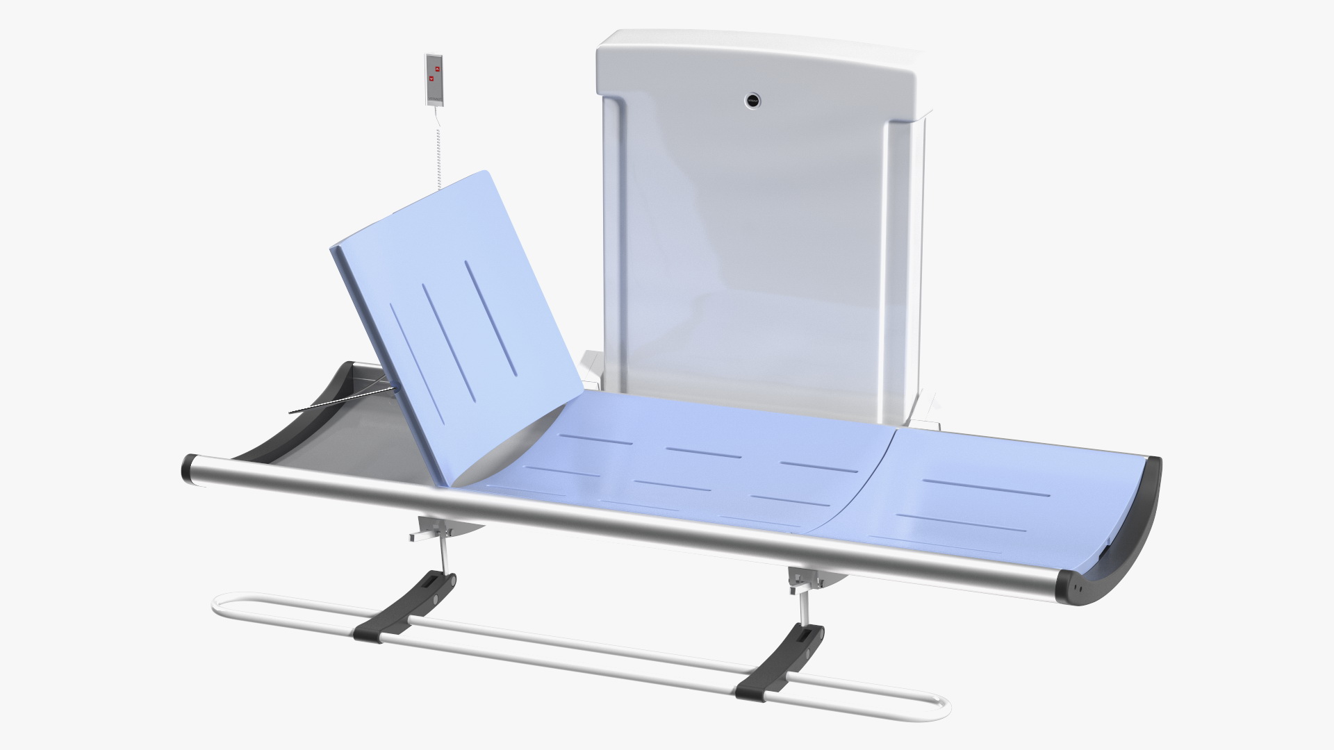 3D model Pressalit Care 3000 Special Needs Changing Table Rigged