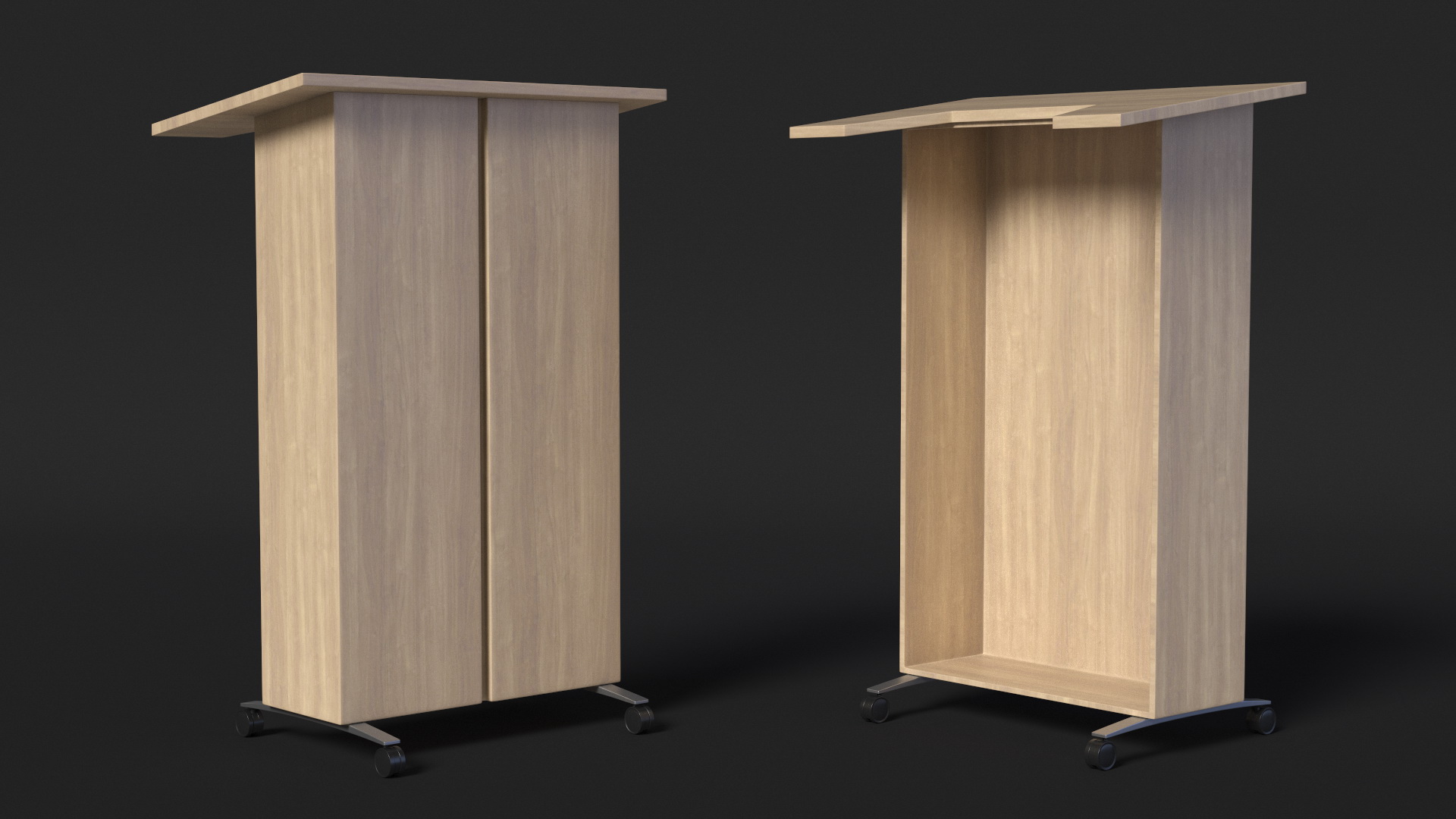 Speakers Stand 3D model