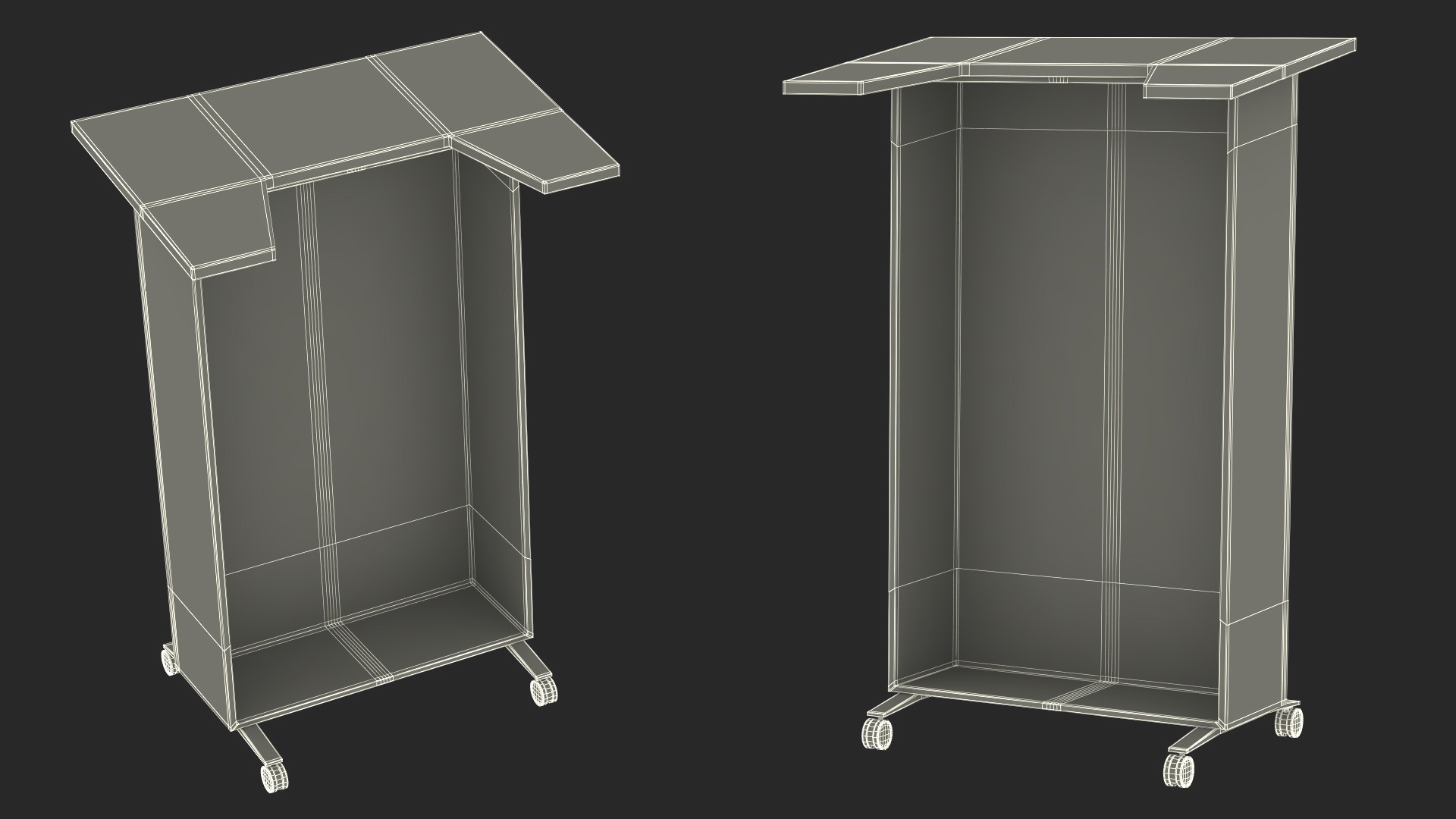 Speakers Stand 3D model