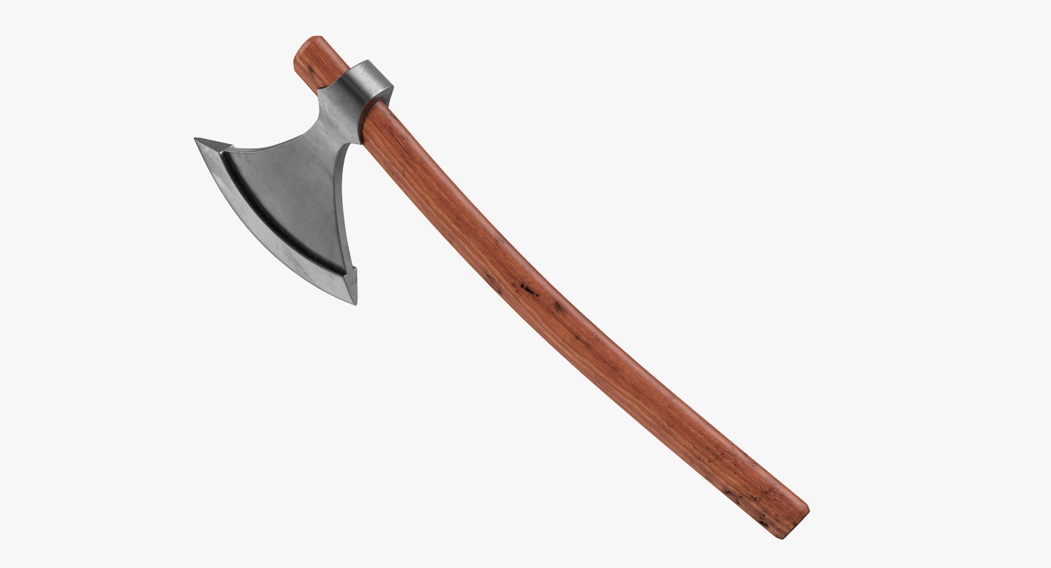 3D Swedish Viking Axe model