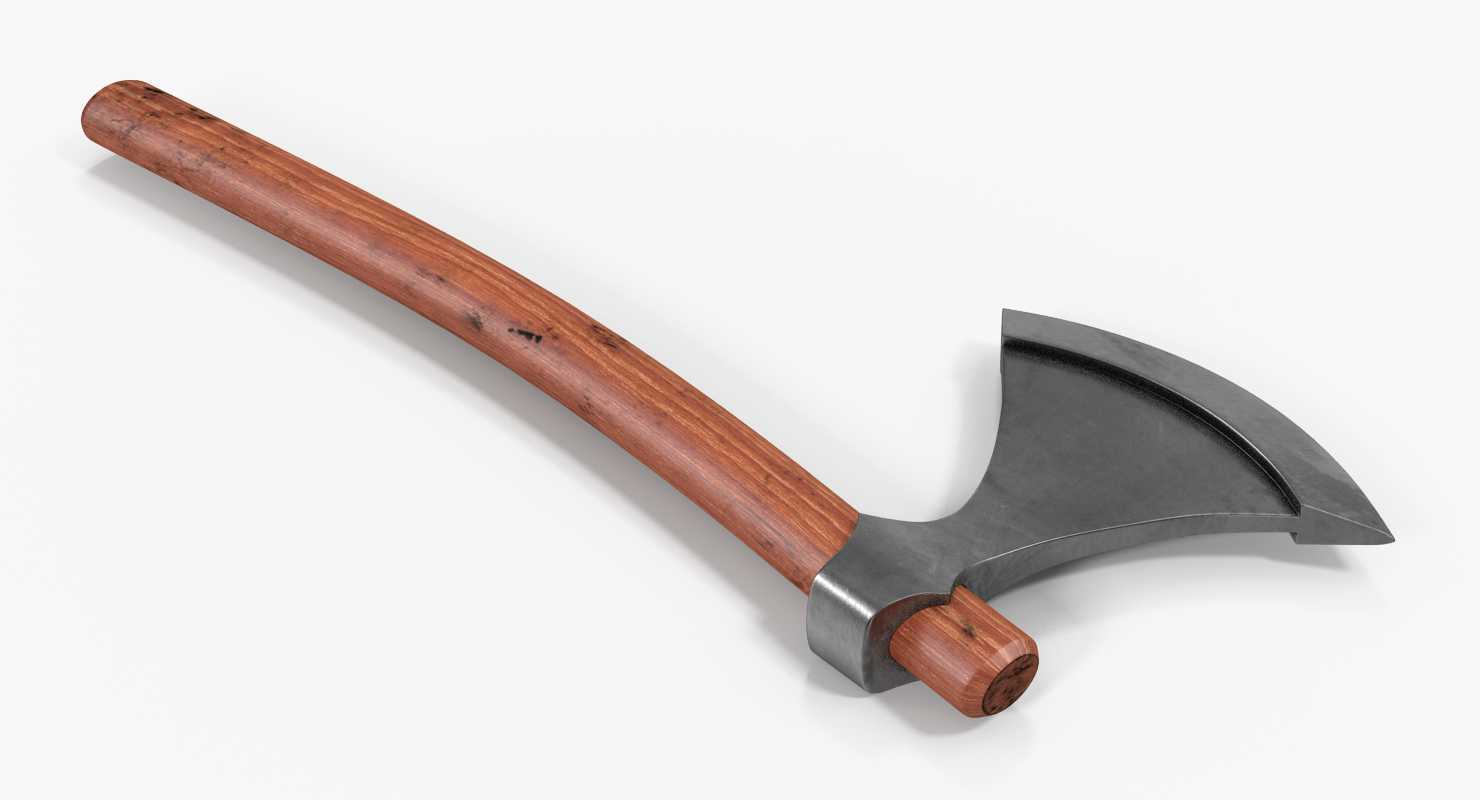 3D Swedish Viking Axe model