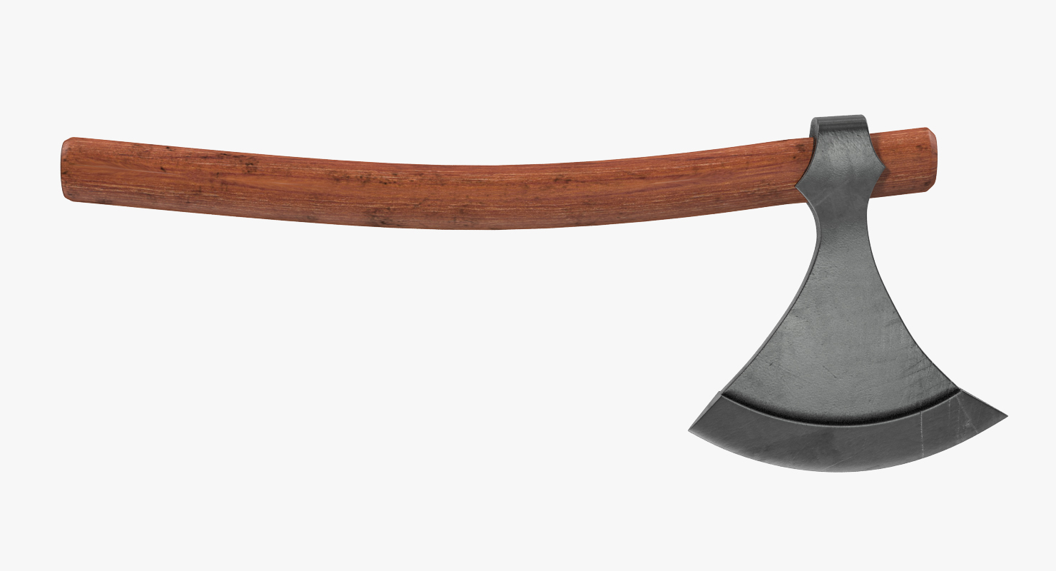 3D Swedish Viking Axe model