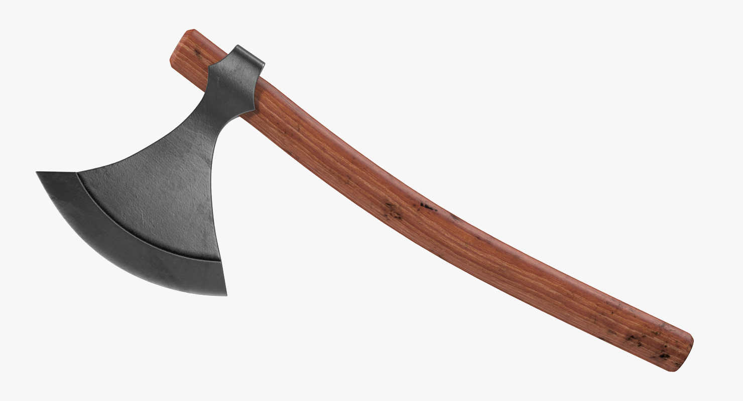 3D Swedish Viking Axe model