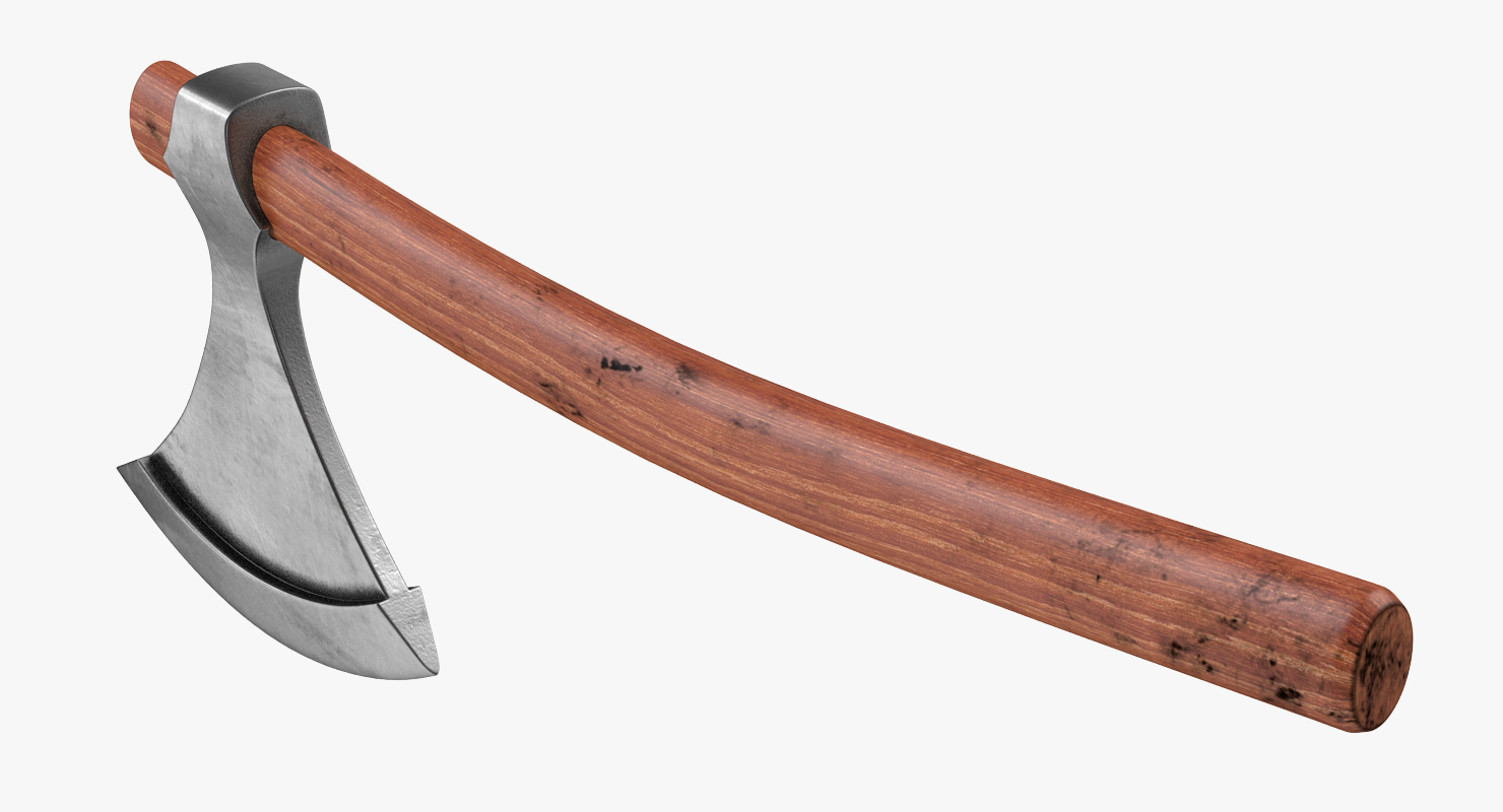 3D Swedish Viking Axe model