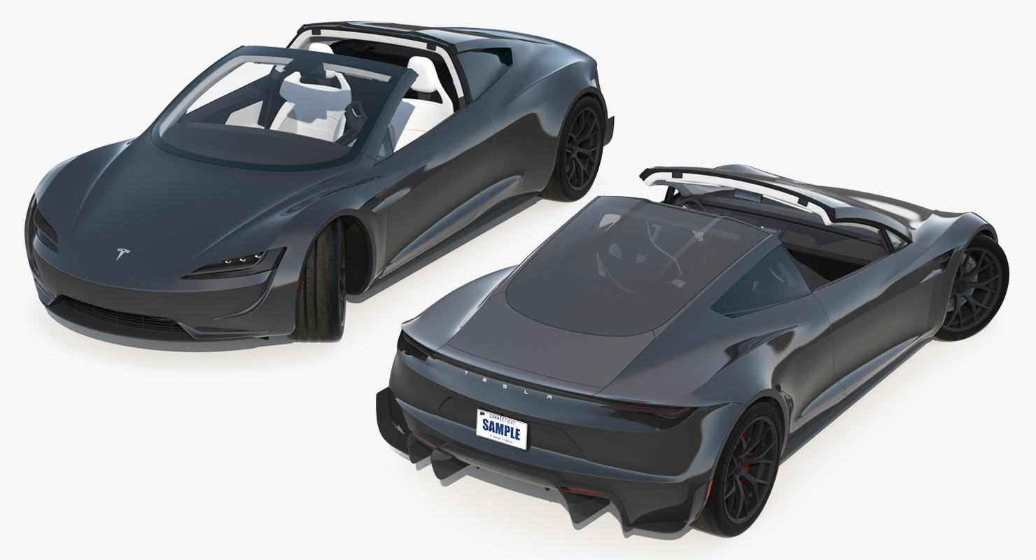 Tesla Roadster 2017 3D model