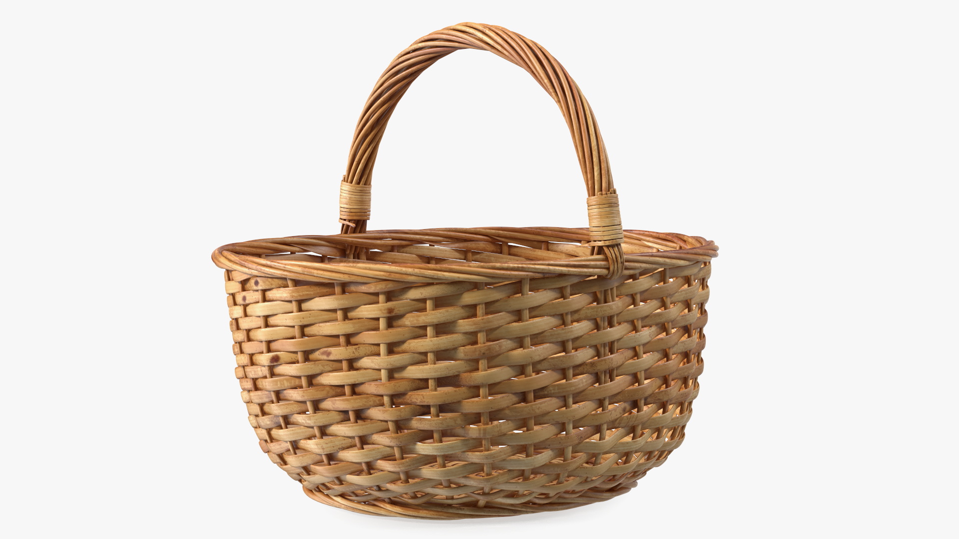 3D model Wicker Picnic Basket