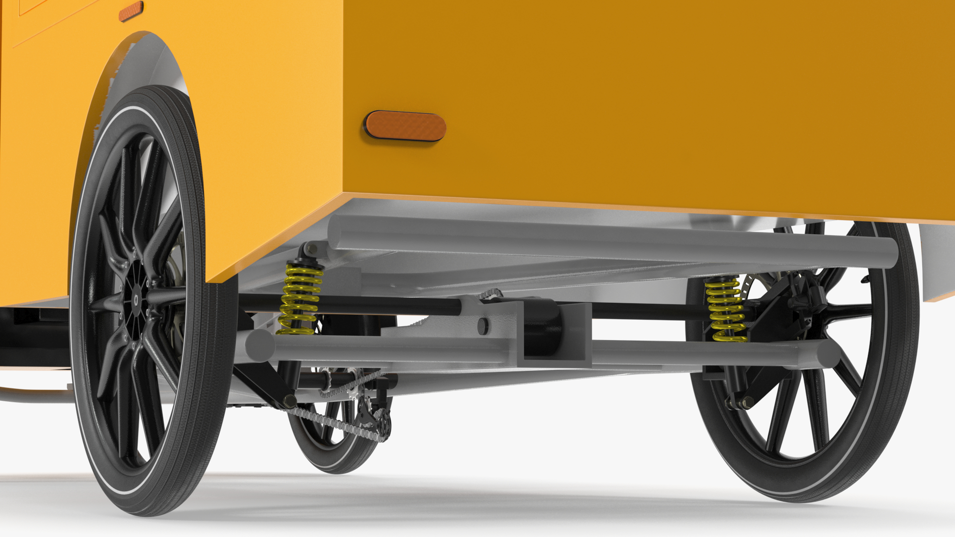 DHL Electric Cargo Bike EAV 3D