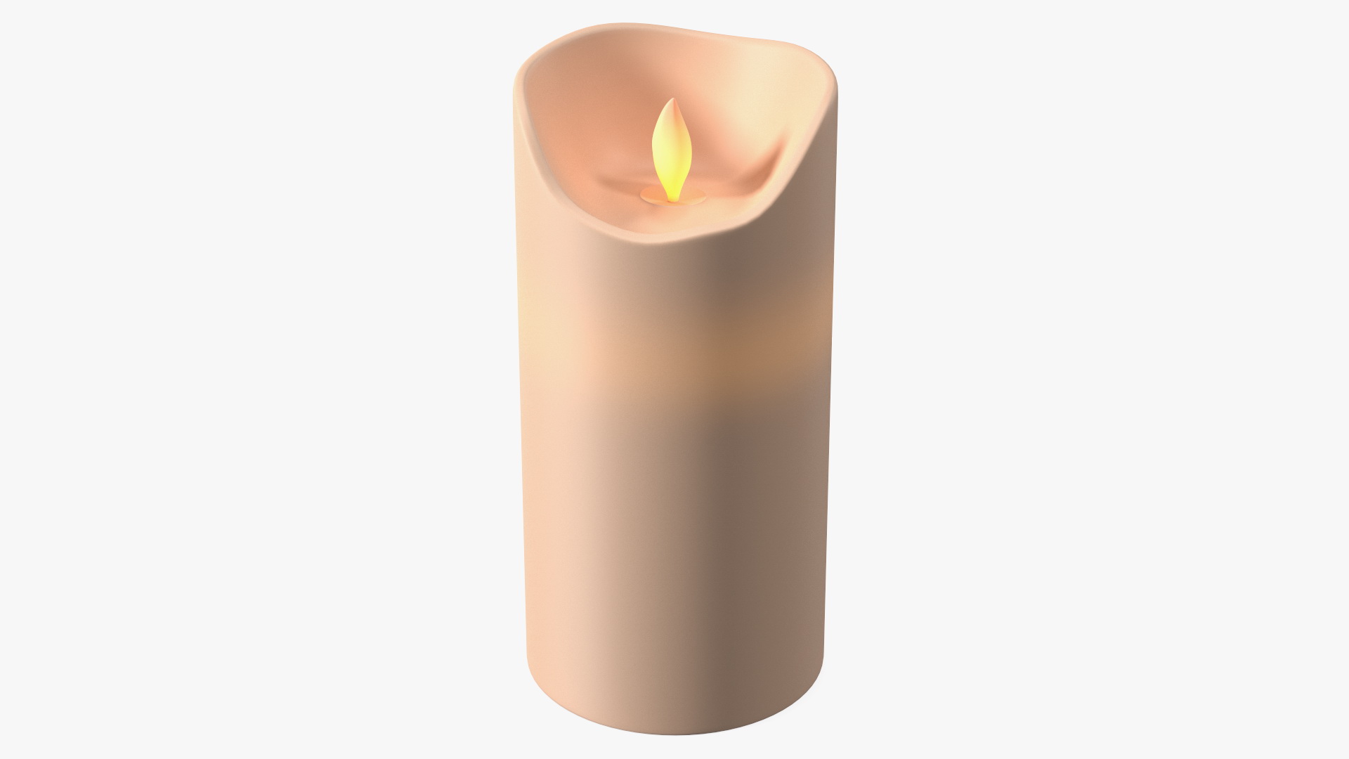 Electric Tabletop Candle 3D model