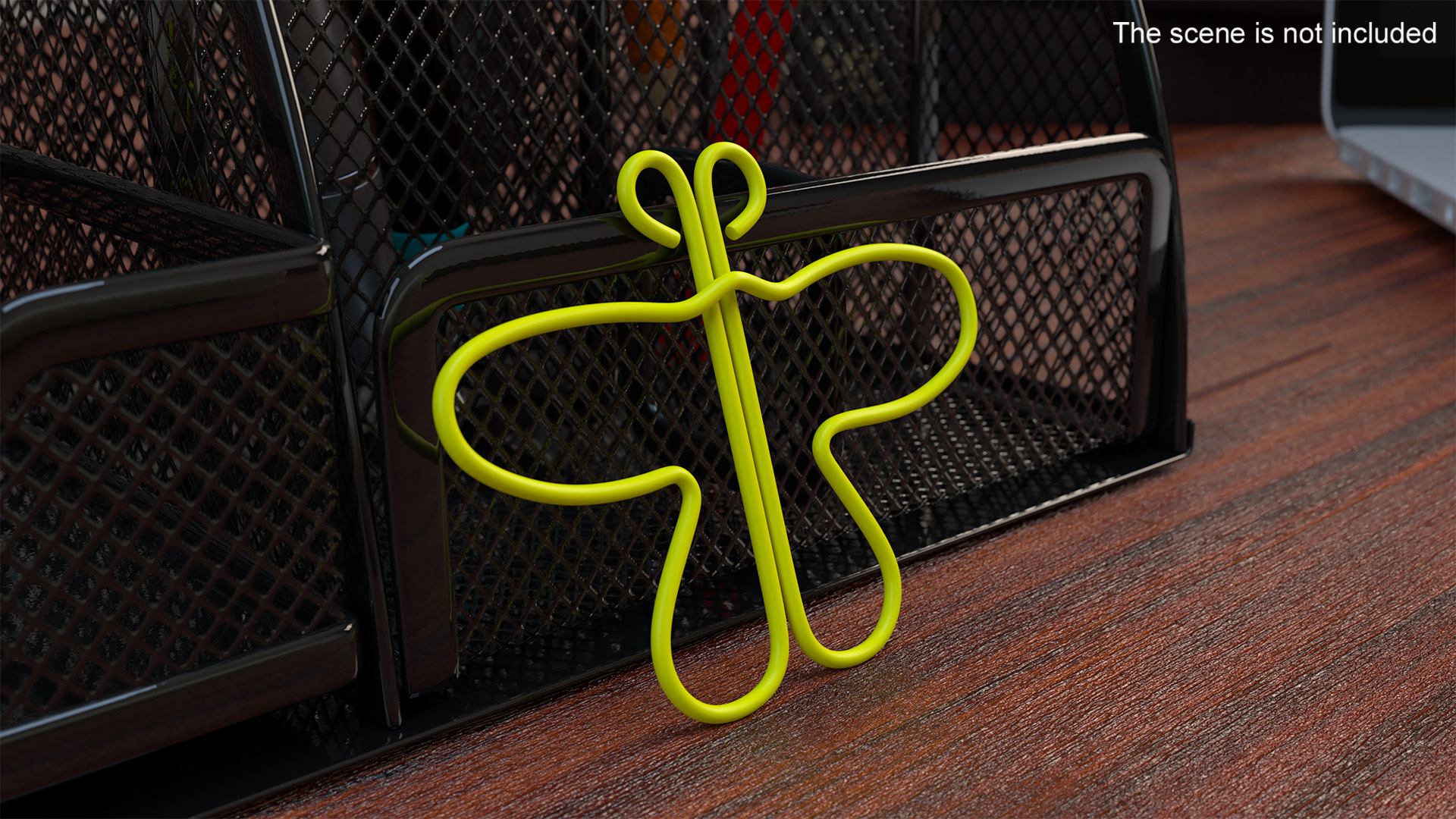 Butterfly Shaped Paper Clip 3D