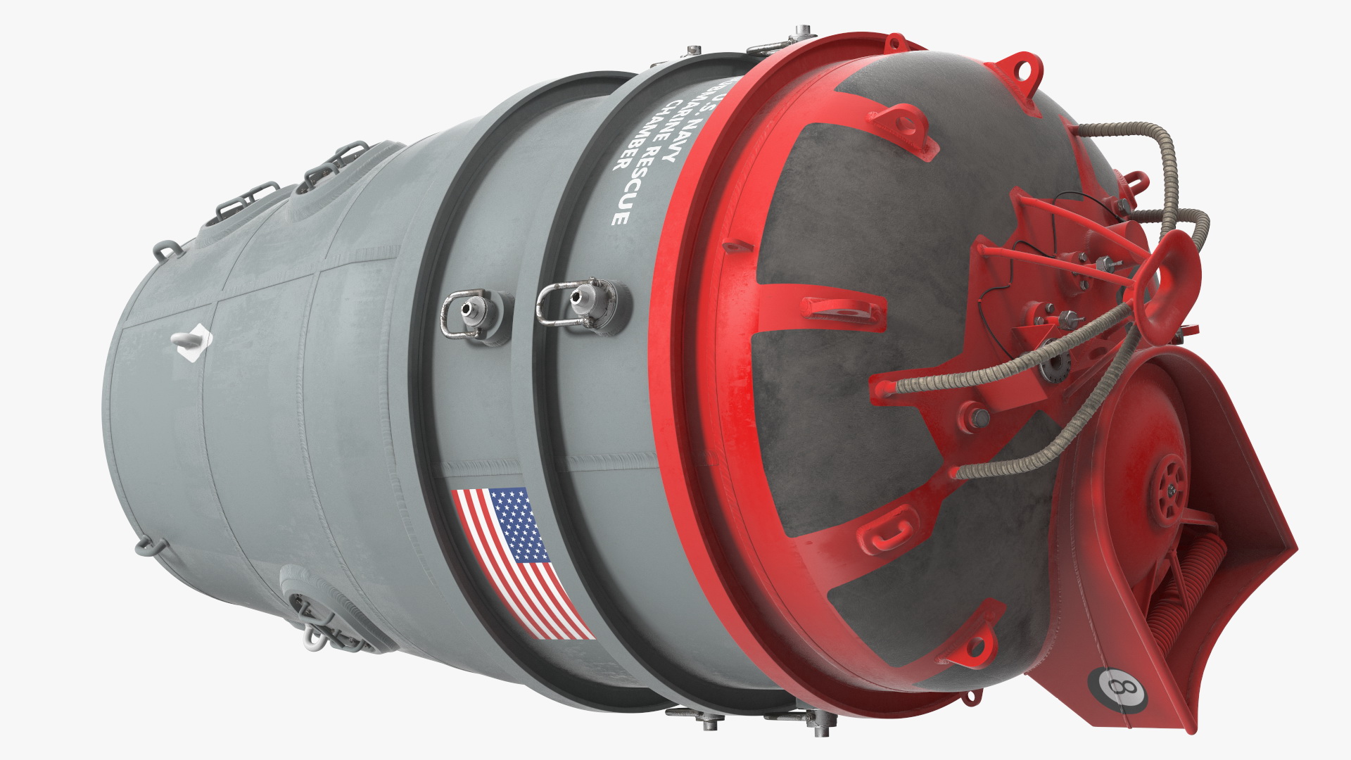 Submarine Rescue Chamber 3D model