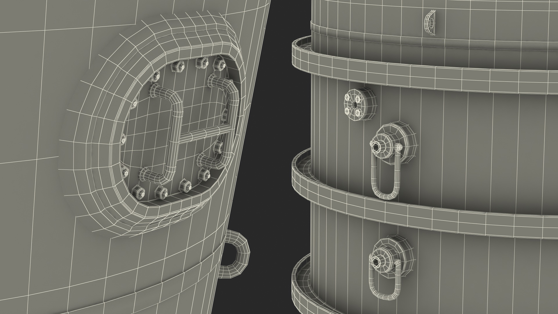 Submarine Rescue Chamber 3D model