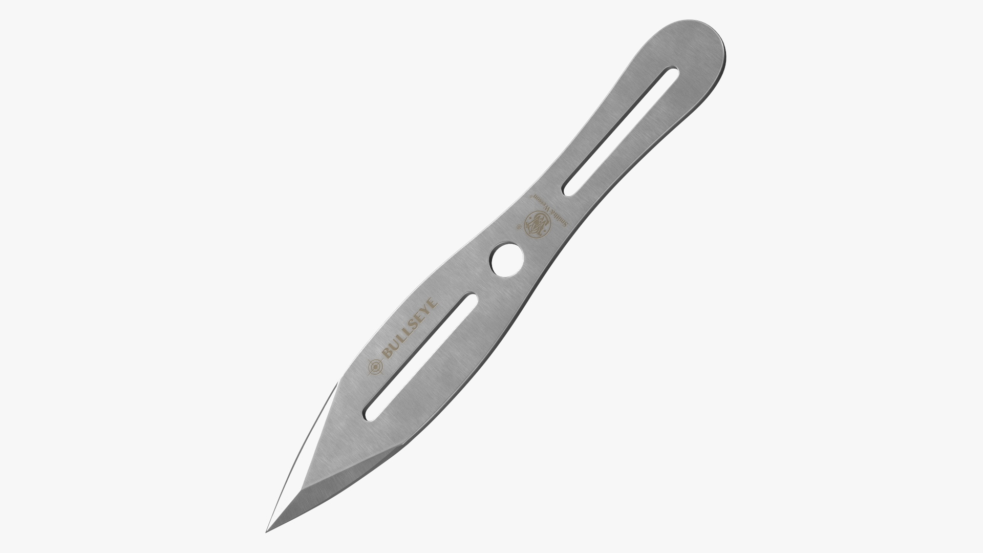 3D Bullseye Throwing Knife model