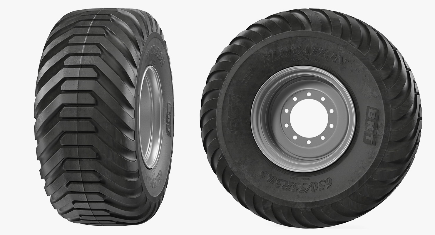 3D model BKT Flotation V Line Tire