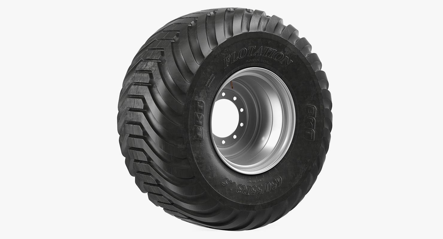 3D model BKT Flotation V Line Tire