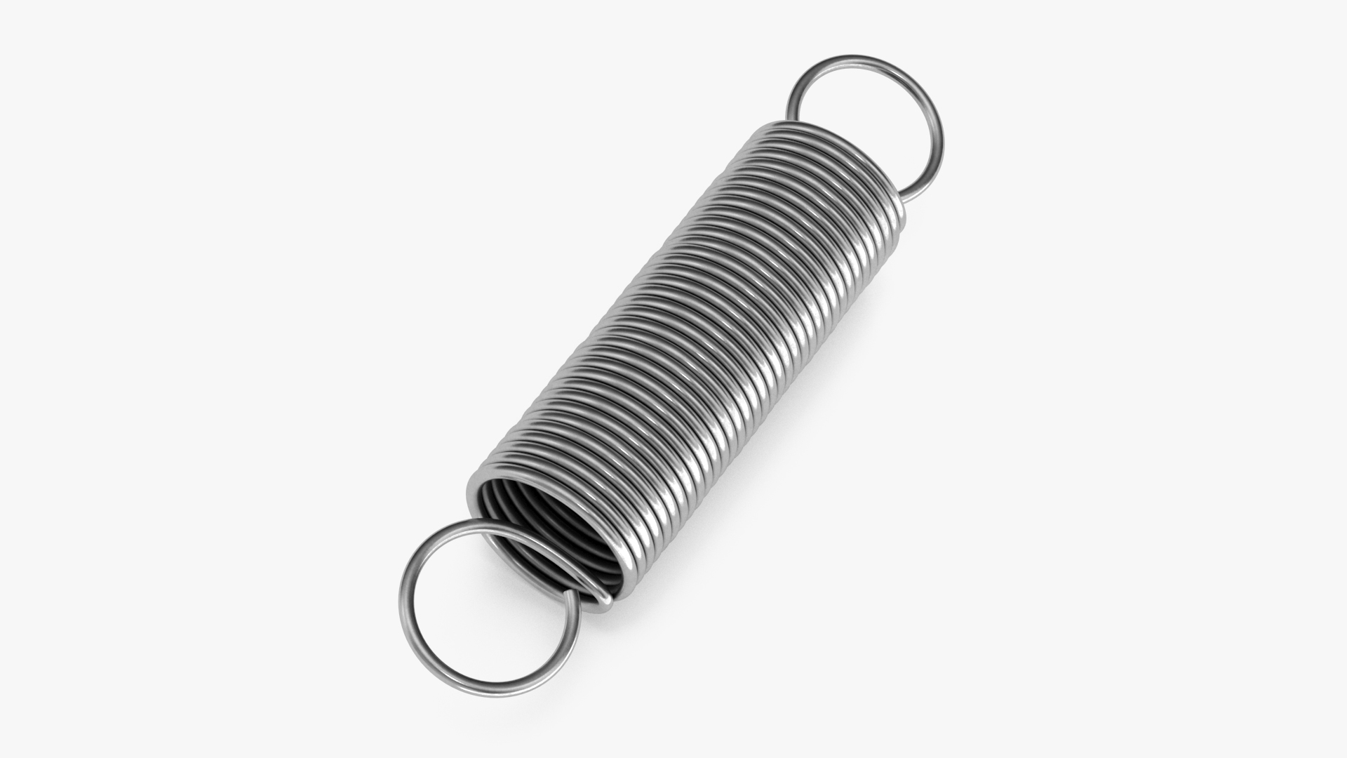 Thin Metal Spring 3D