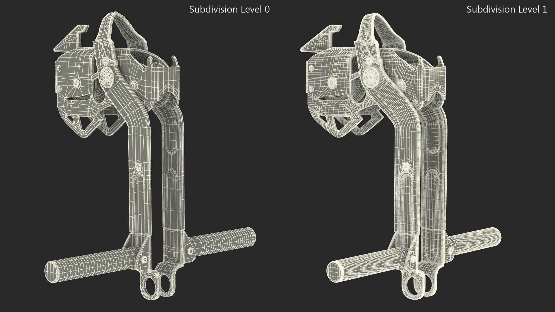 3D Trigger Cable System Impact Trolley White