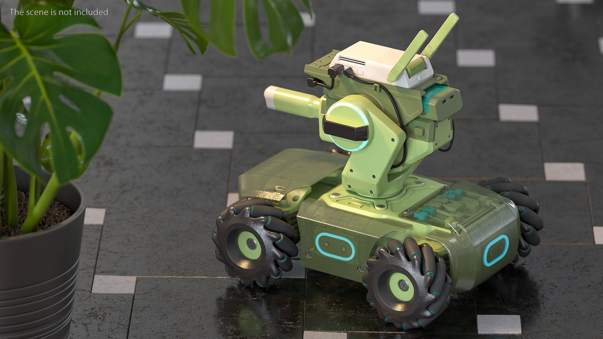 3D model Mini Tank Drone