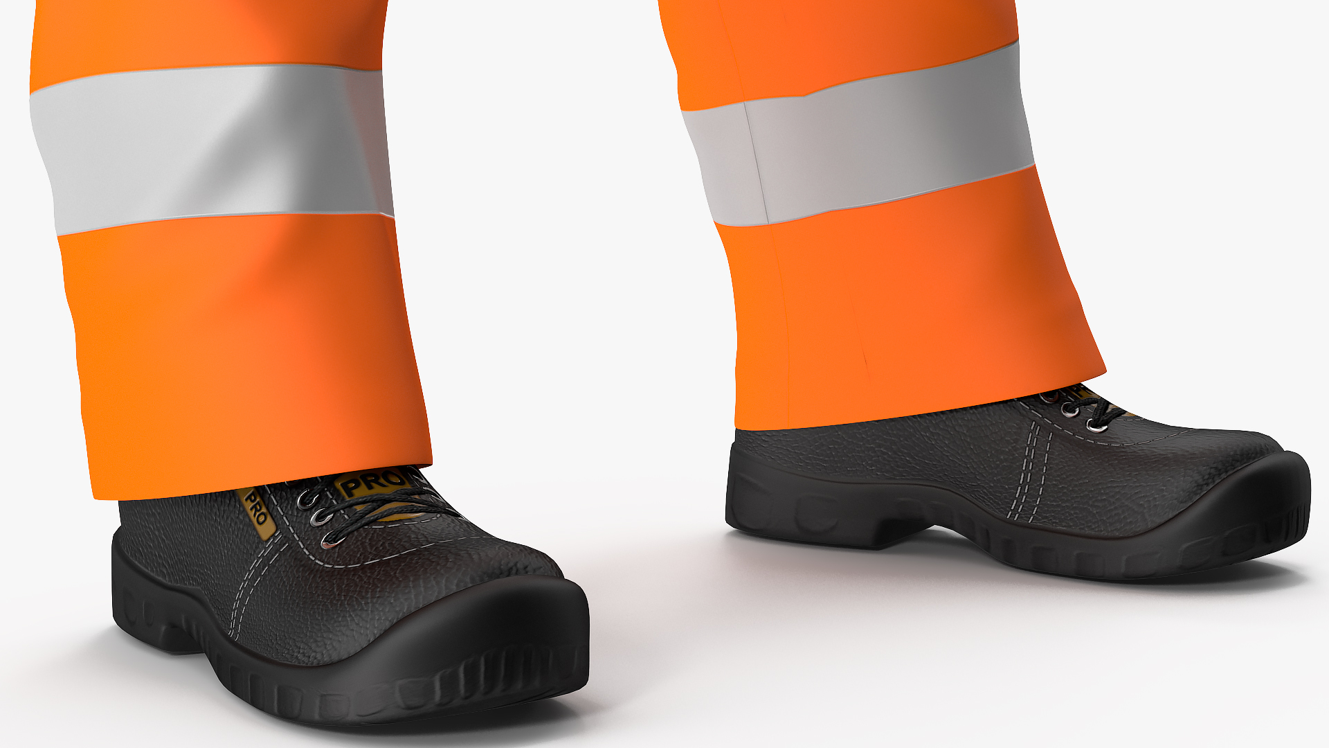 3D model Road Worker Standing Pose