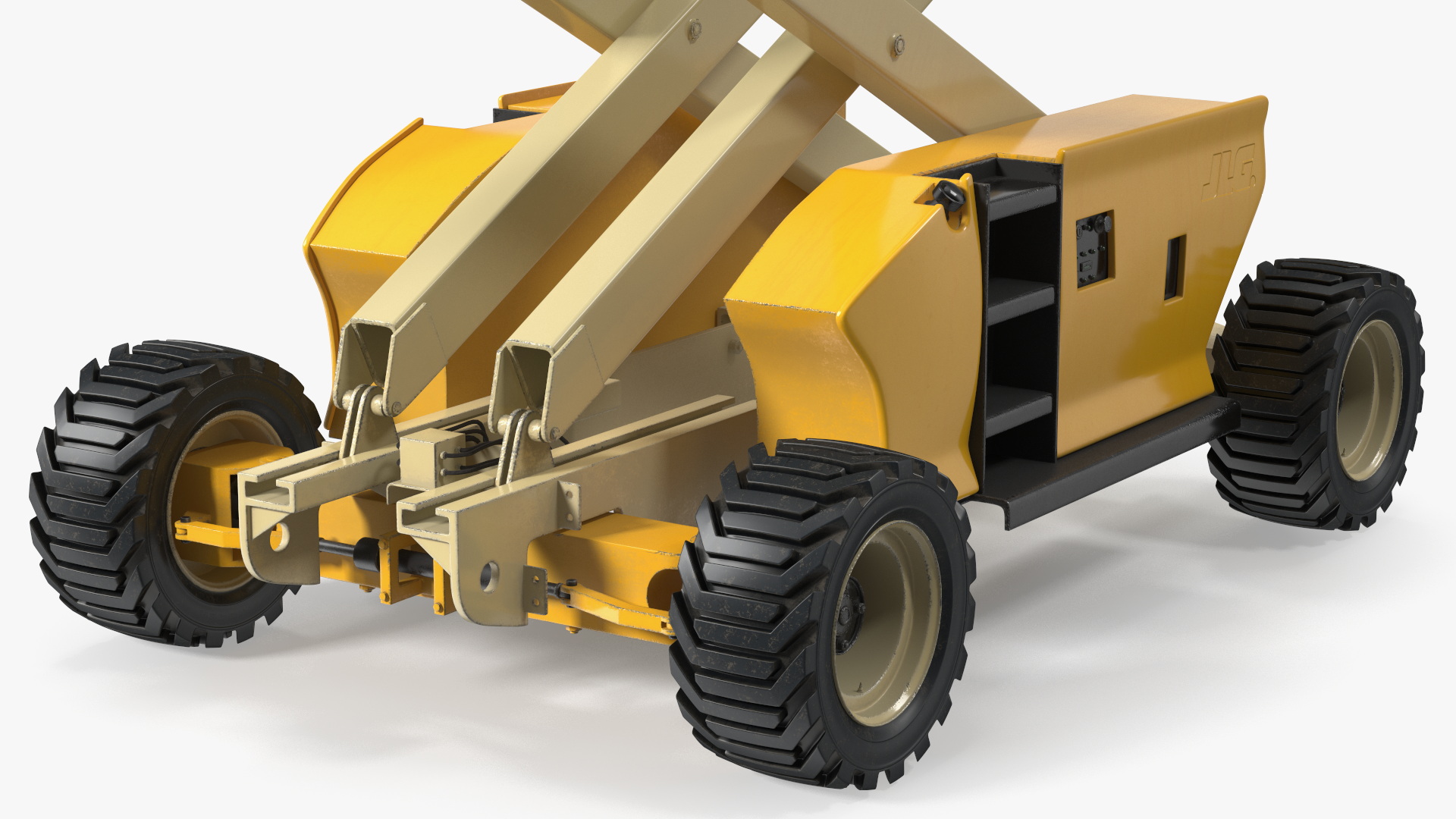 3D model Electric Platform Scissor Lift