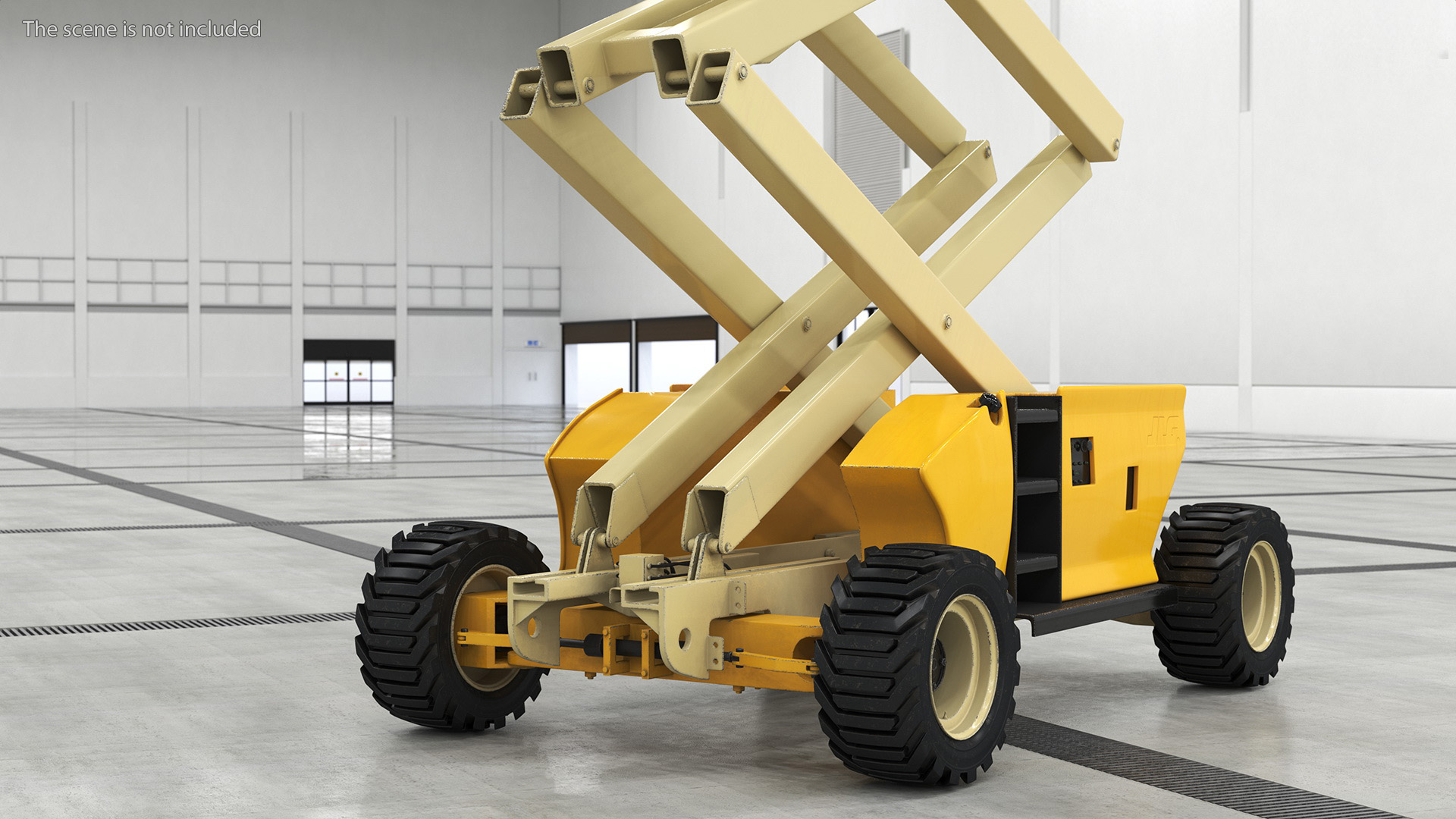 3D model Electric Platform Scissor Lift