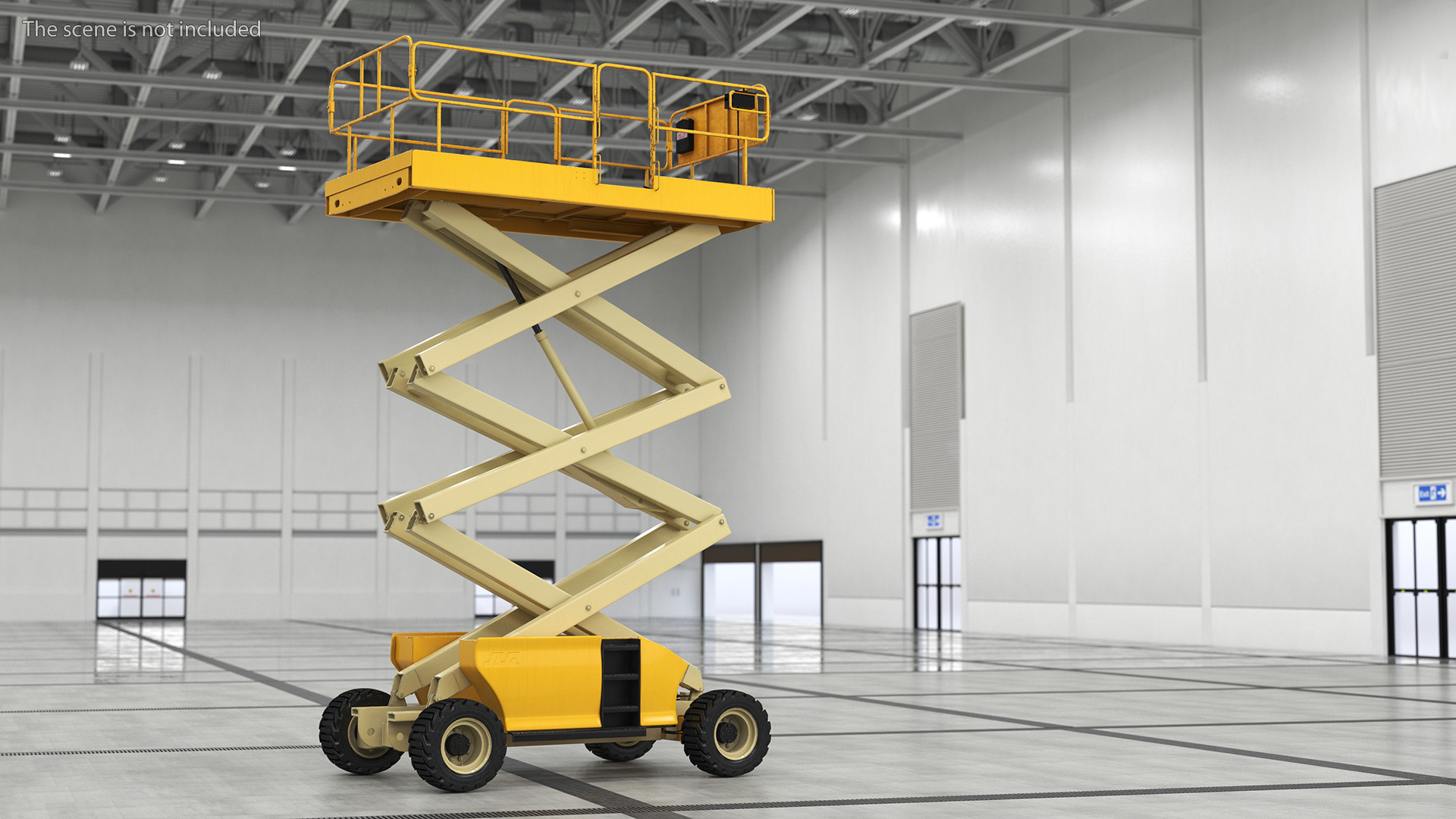 3D model Electric Platform Scissor Lift