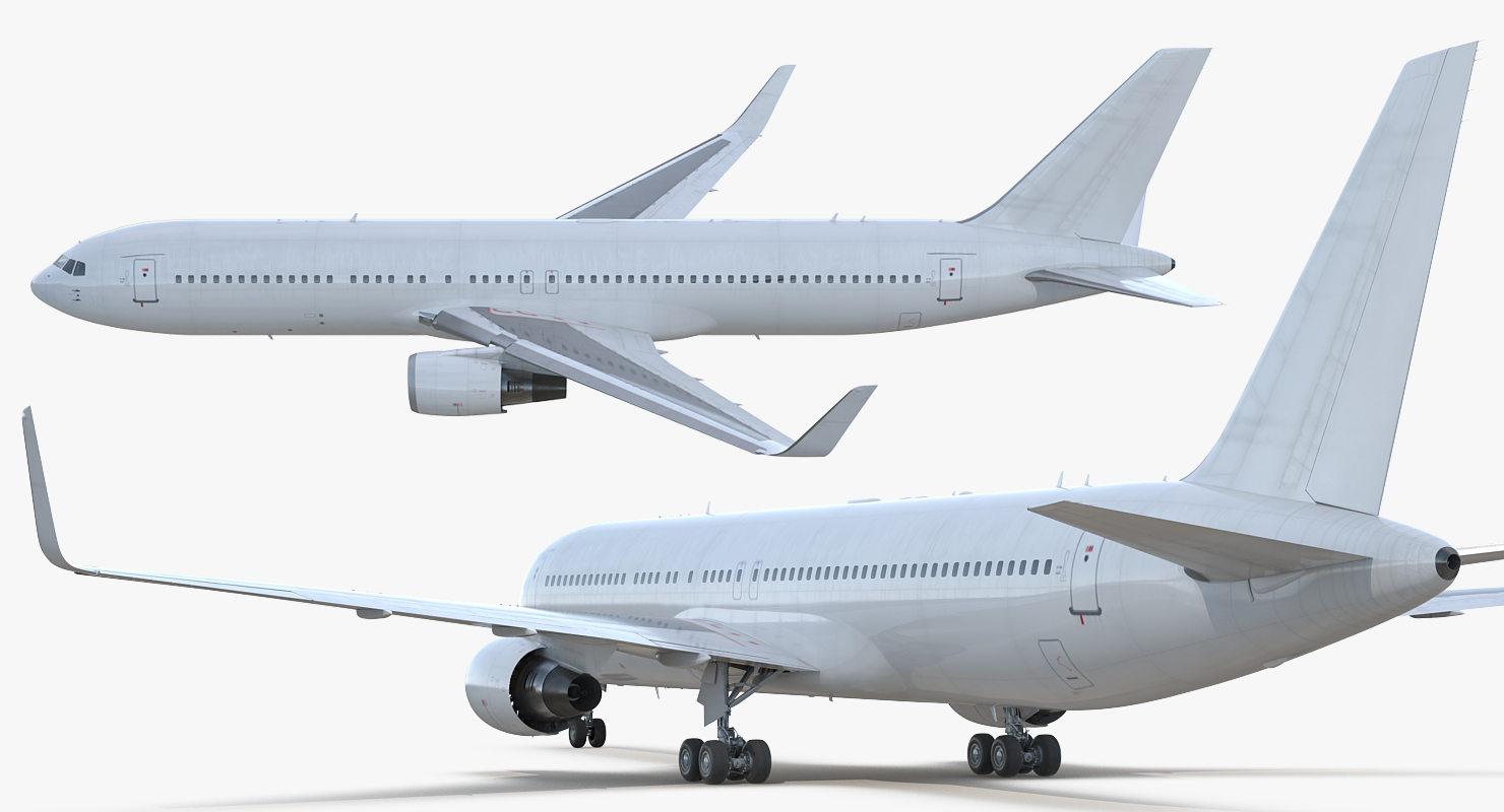 Boeing 767 300ER Generic 3D model