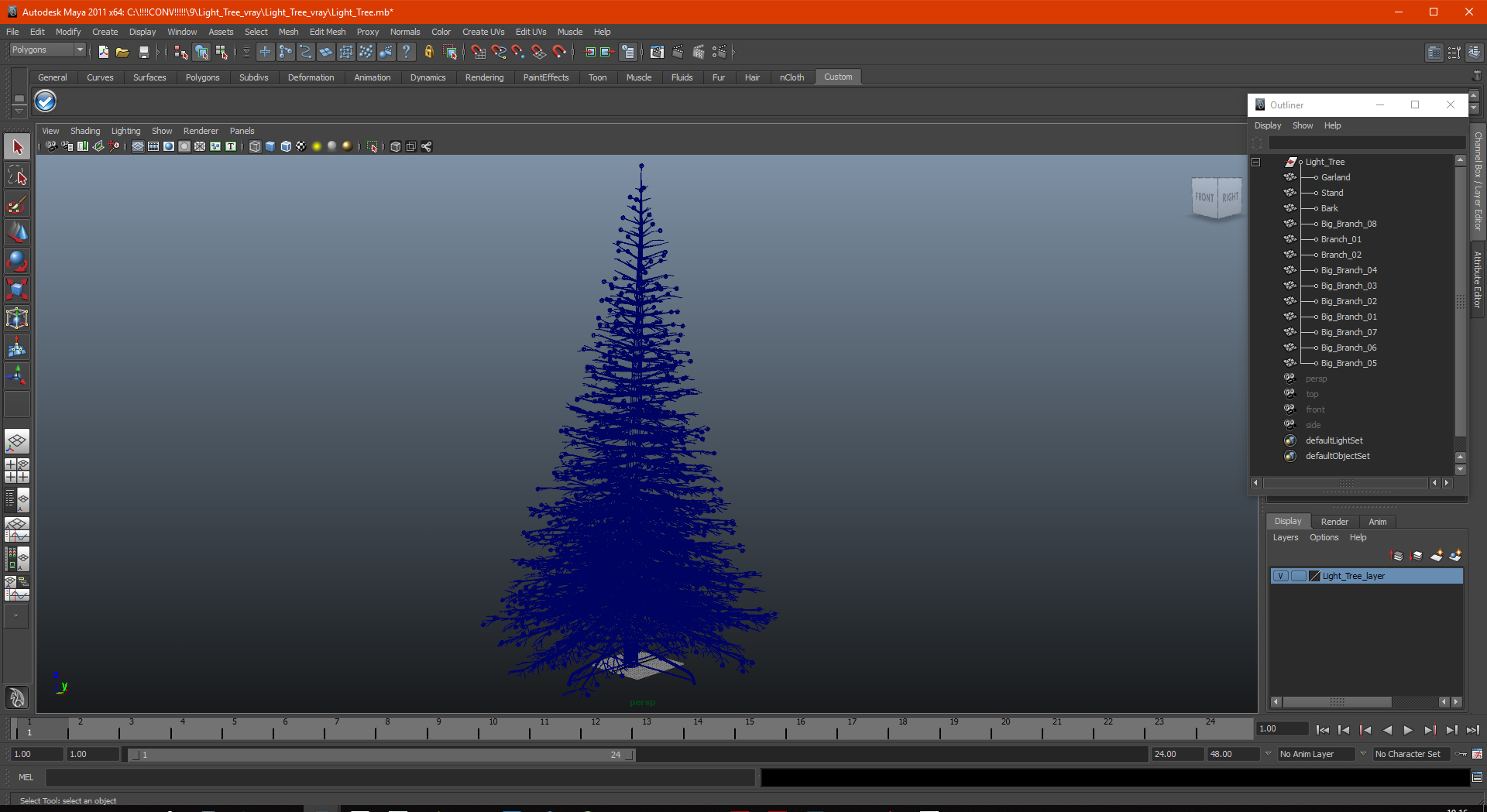 3D model Light Tree