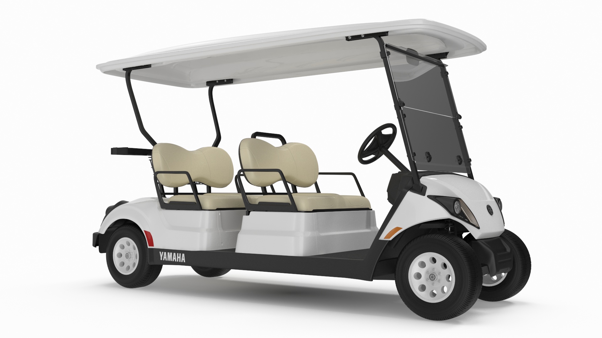 3D Resort Electric Car Yamaha Four Seat