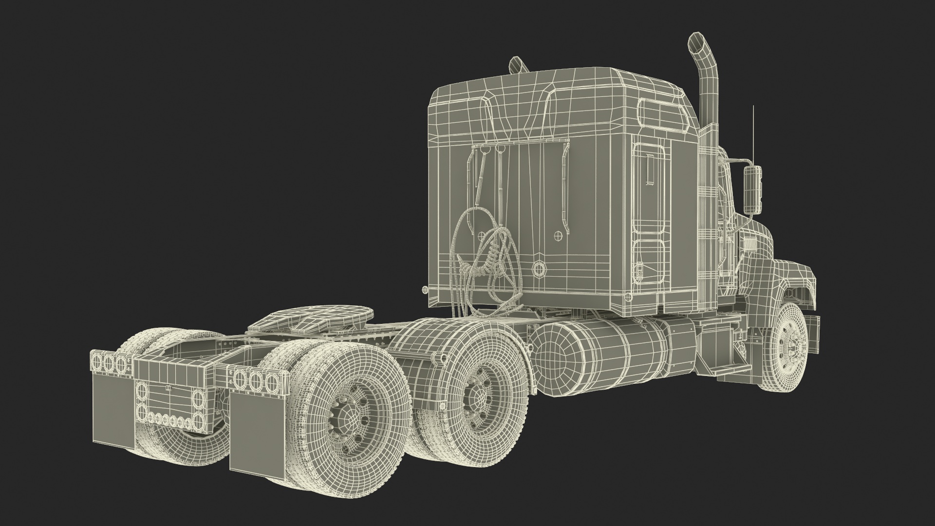 3D Freight Truck model