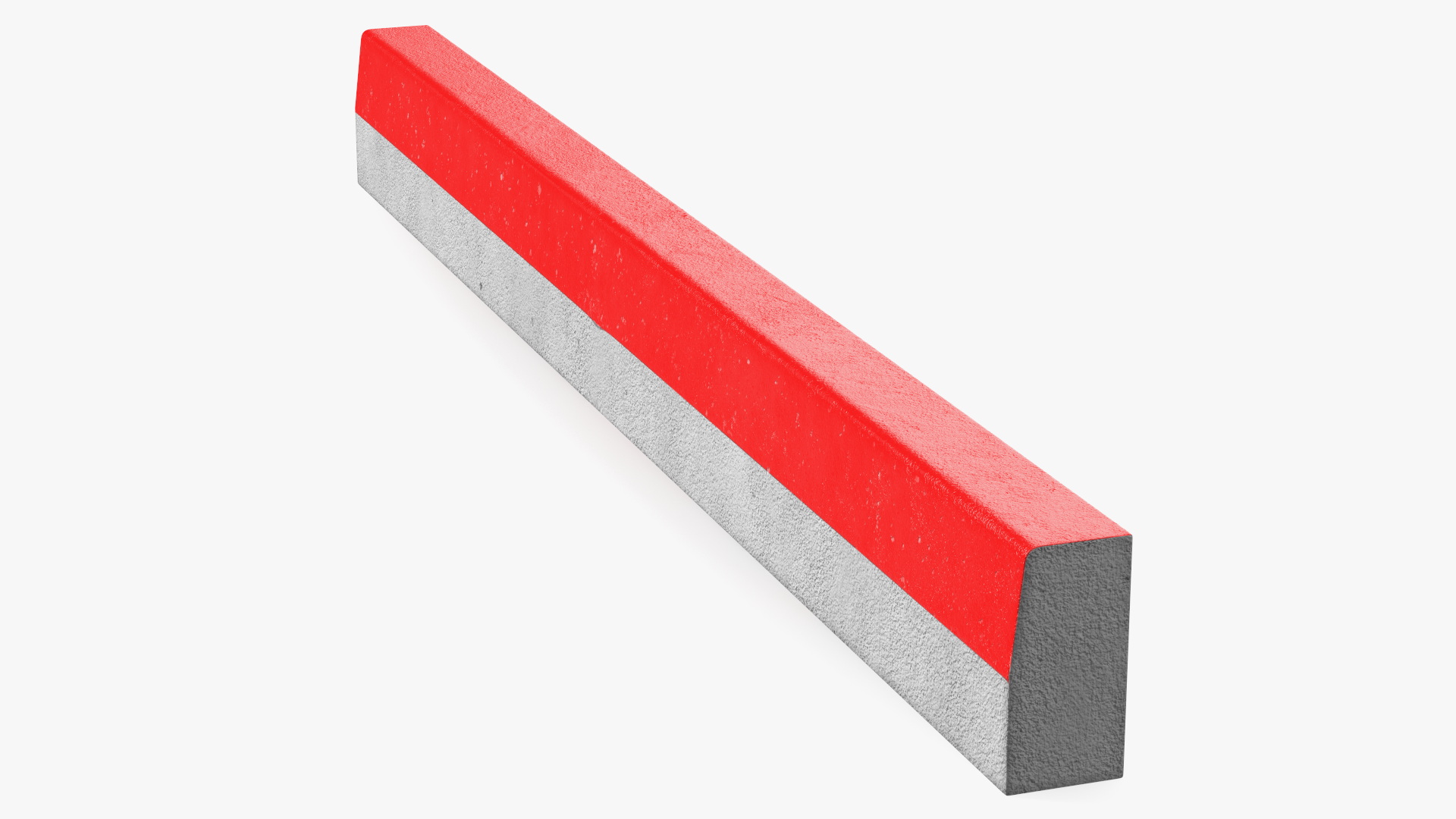 3D Curb 3m Red