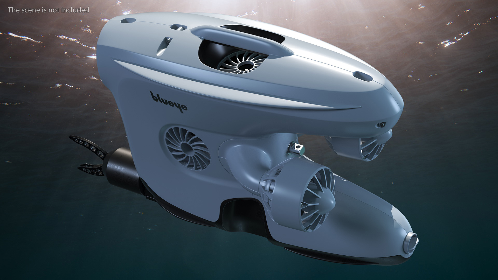 Blueye X3 Underwater Drone with Gripper 3D model