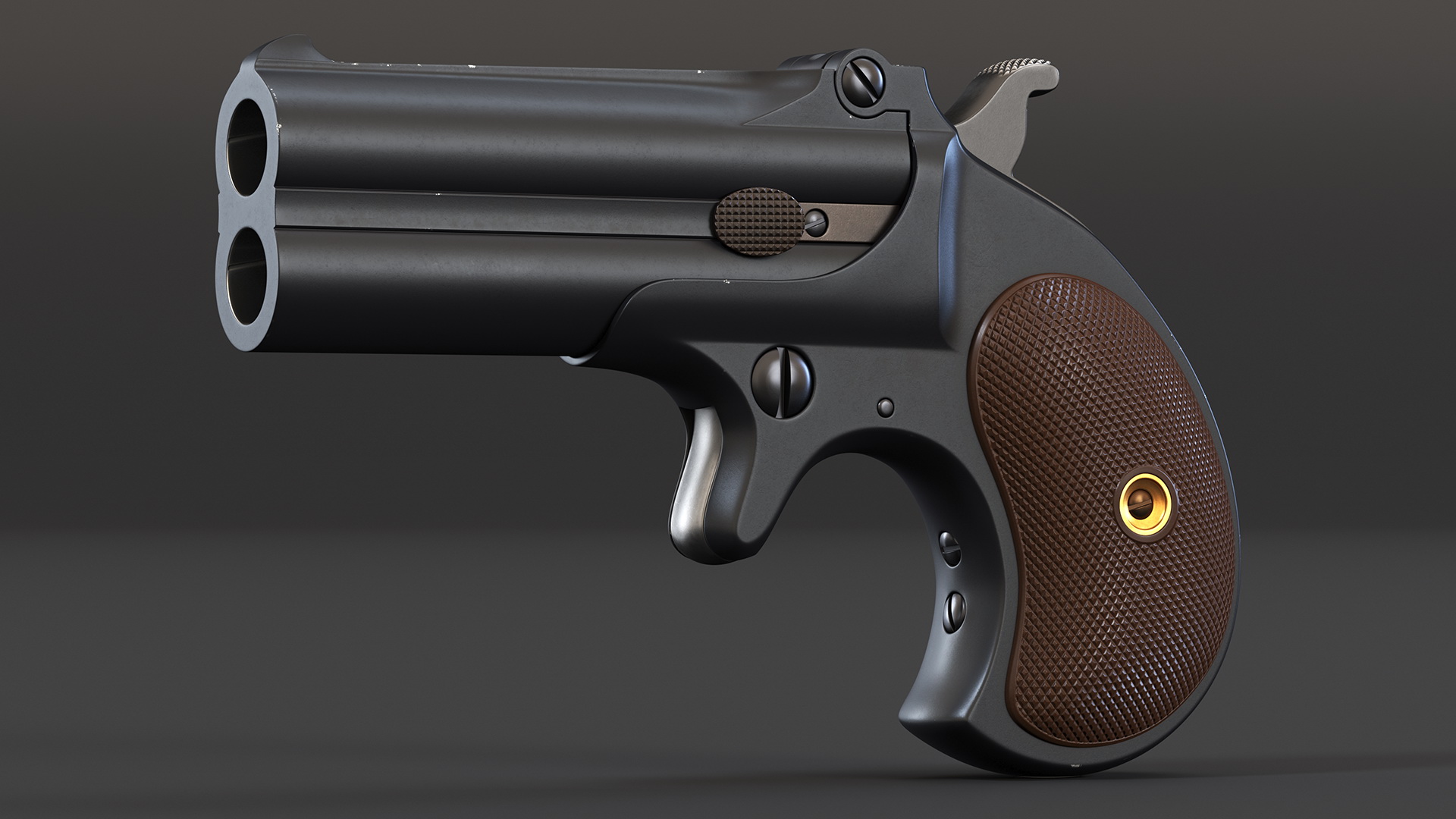 Remington Model 95 Black 3D model