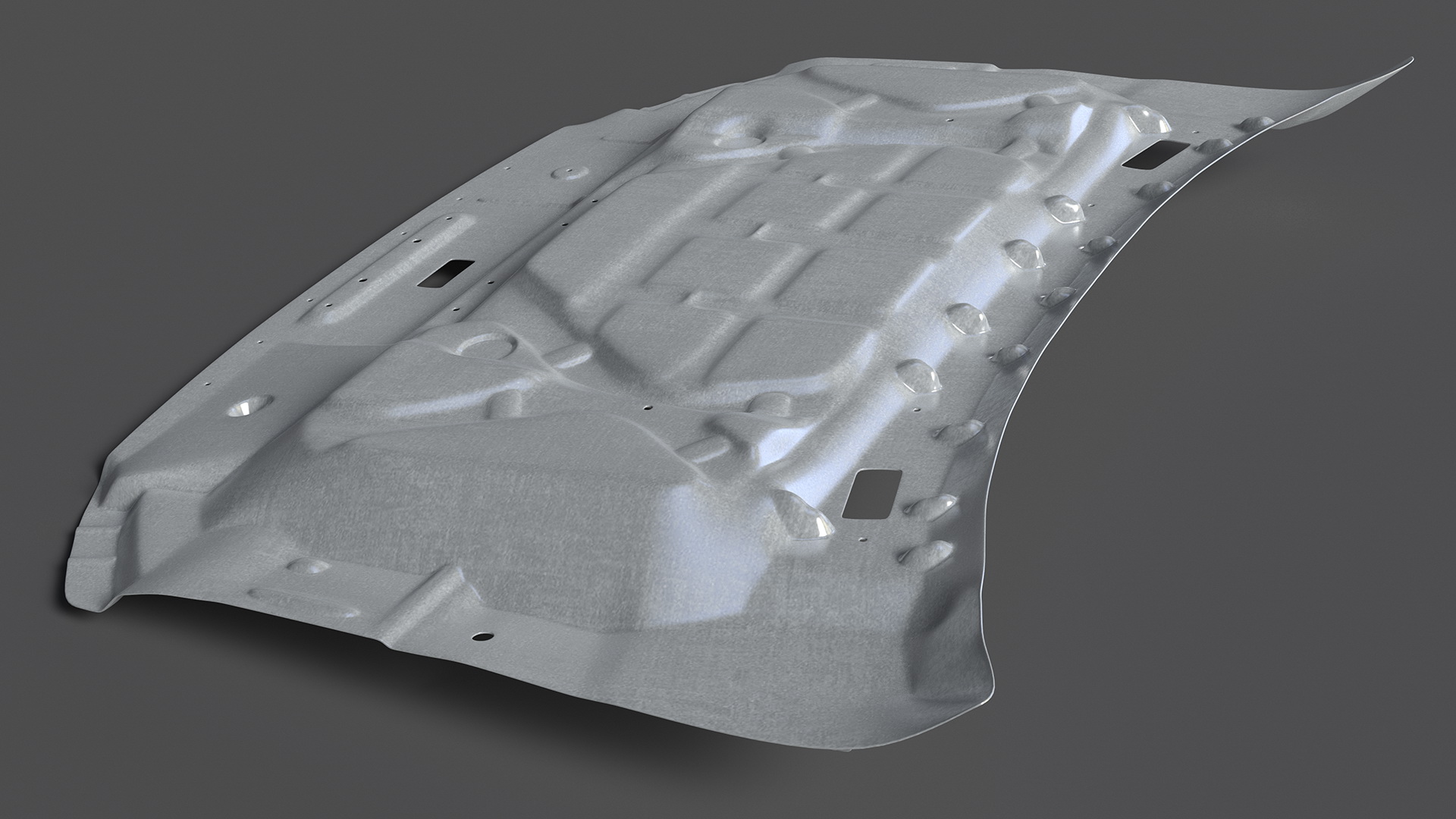 3D model Pickup Truck Hood Disassembled