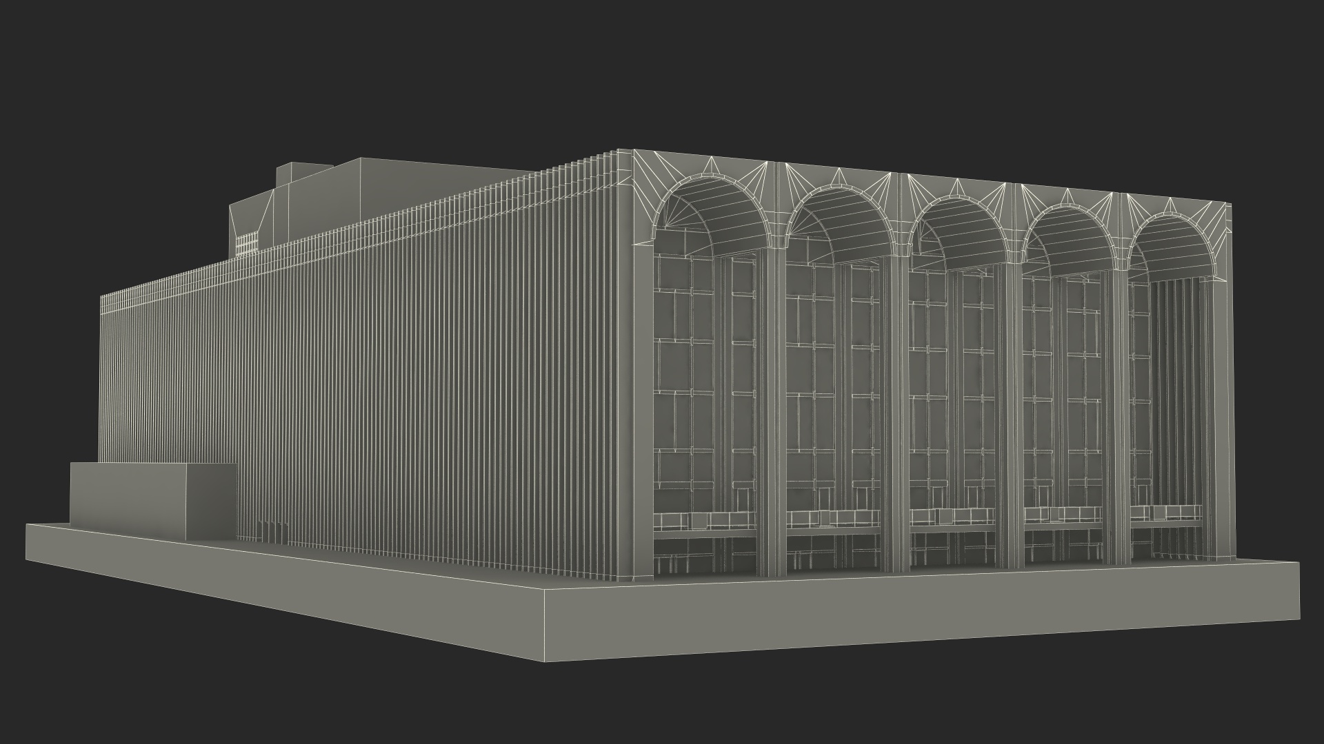 Metropolitan Opera House 3D model