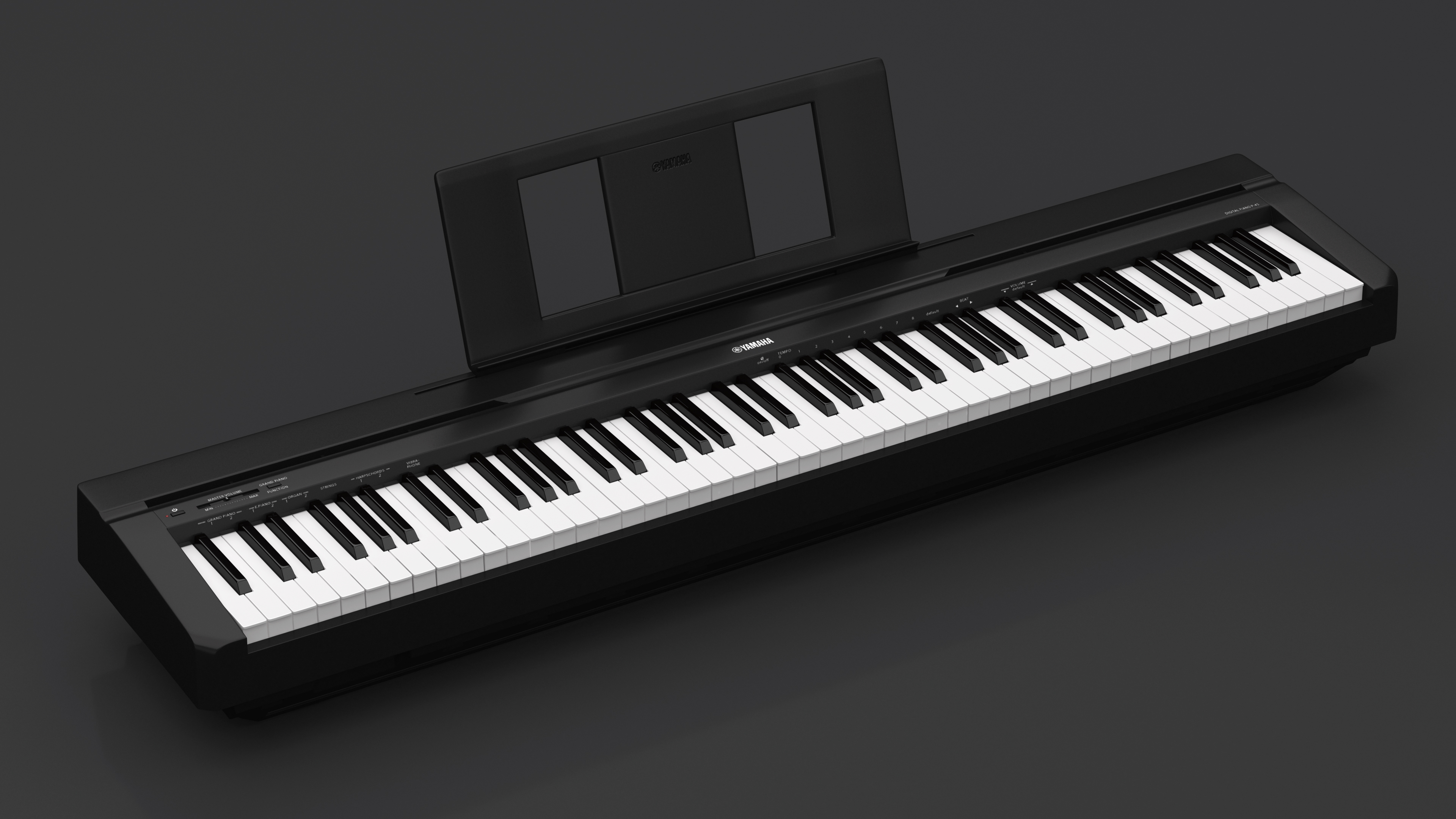 Digital Piano Yamaha P45 3D model