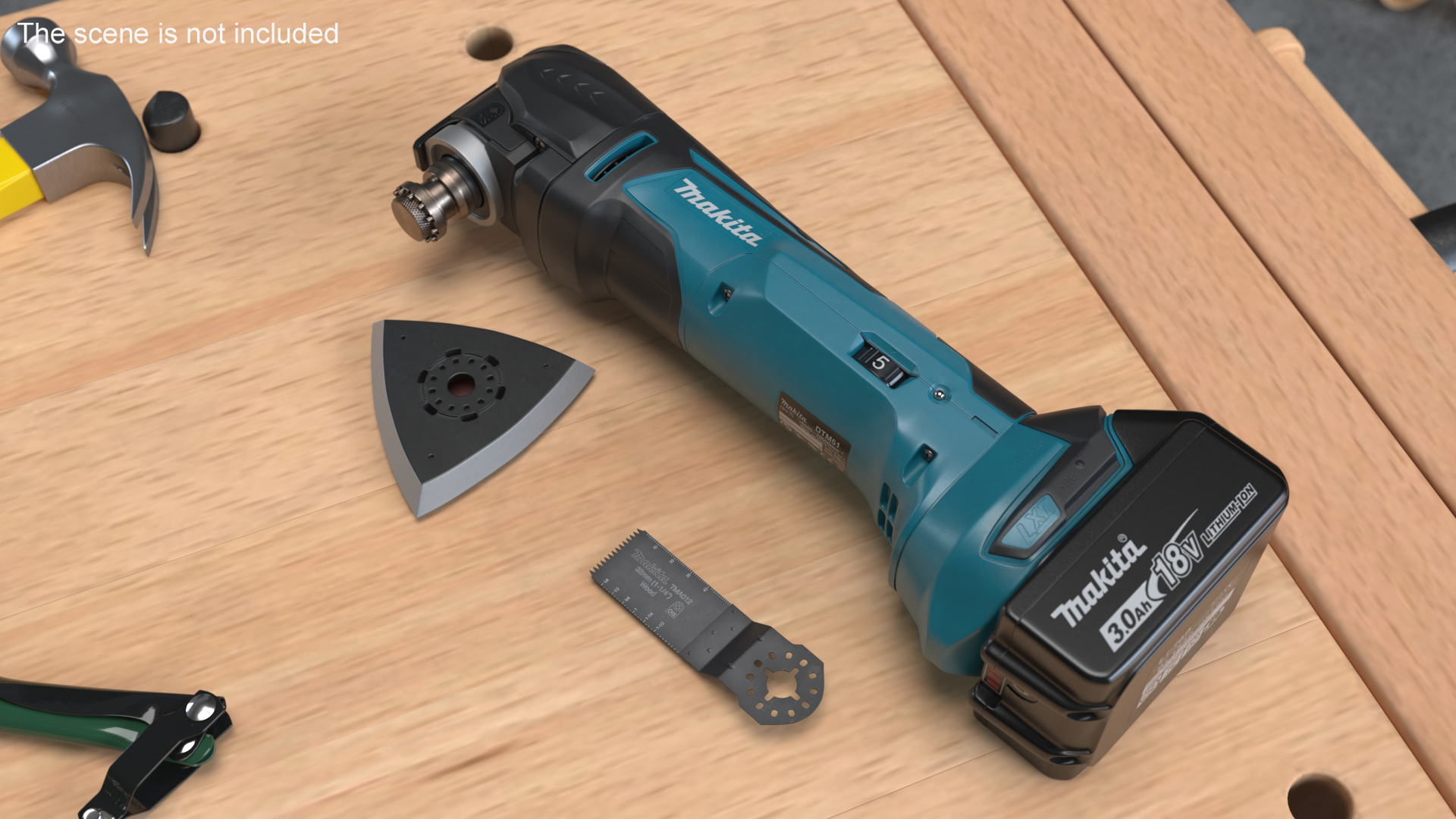 3D Makita Cordless Multi Tool