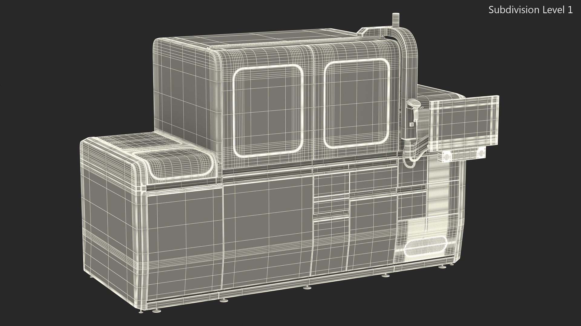 3D model Roche Cobas 6800 Molecular Analyzer