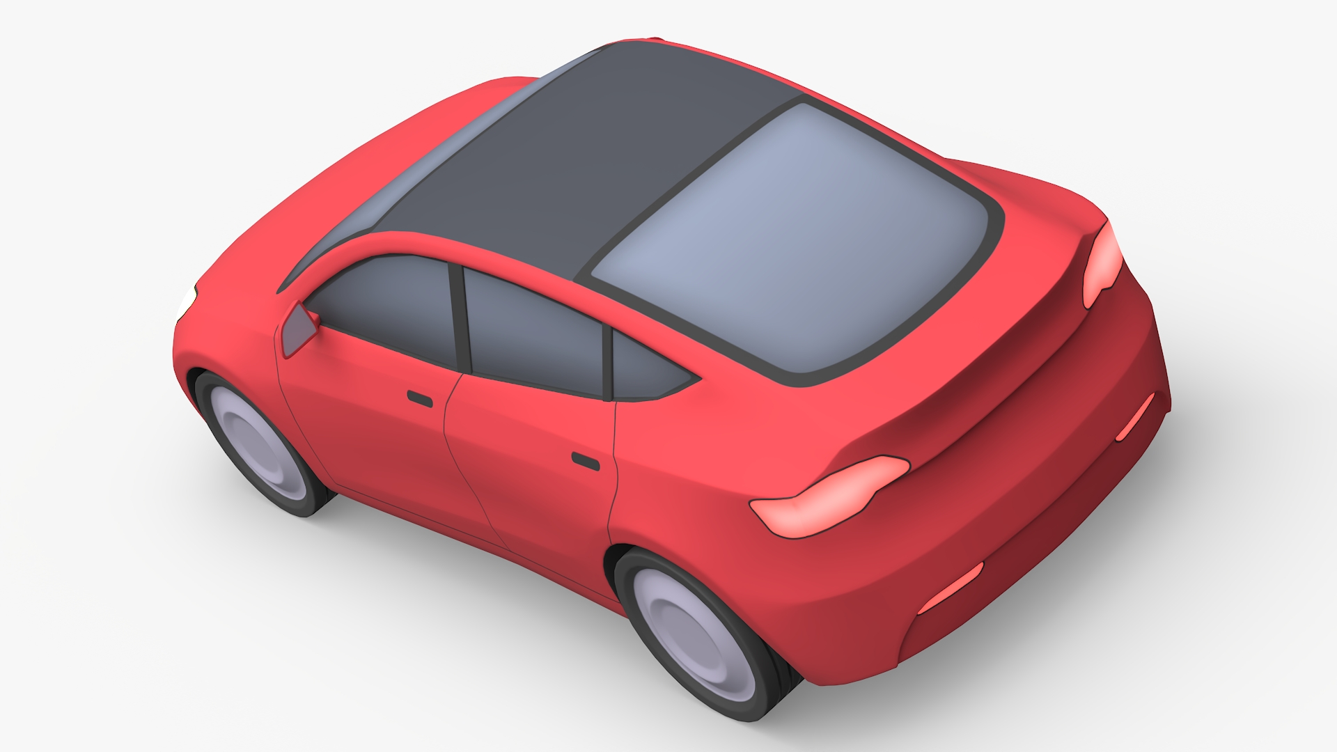 Stylized Tesla Model Y 3D