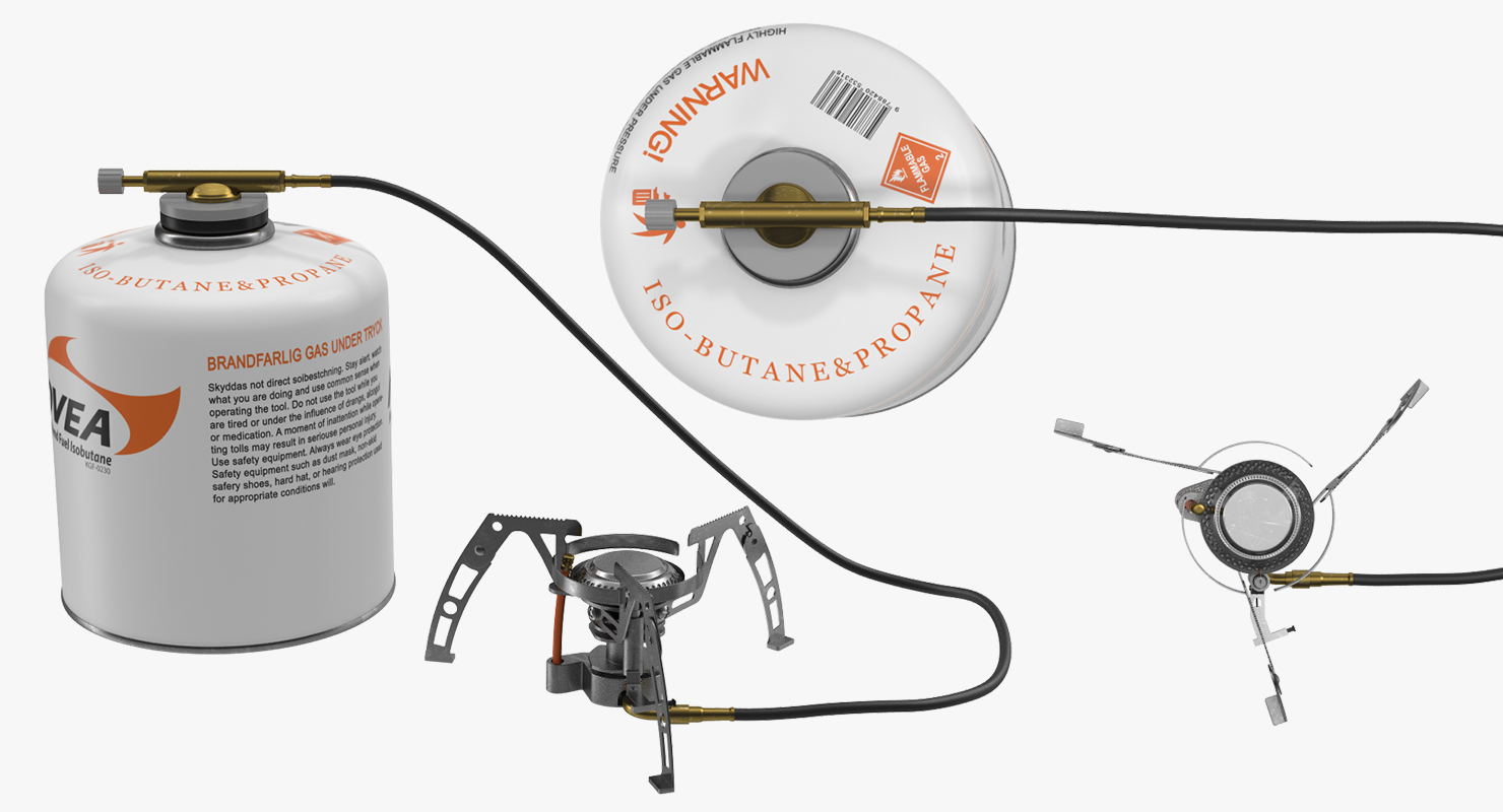 Portable Camping Gas Stove 2 Kovea 3D model