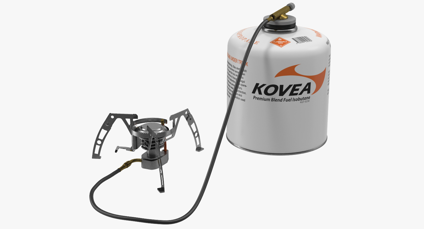 Portable Camping Gas Stove 2 Kovea 3D model