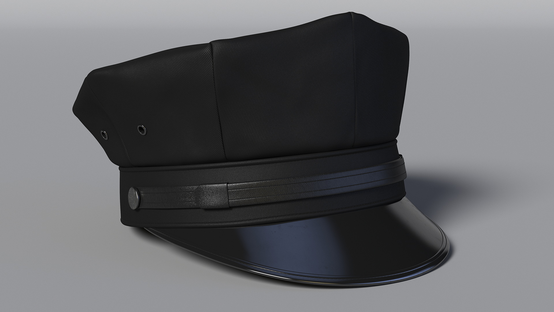 3D Police Officer Cap model