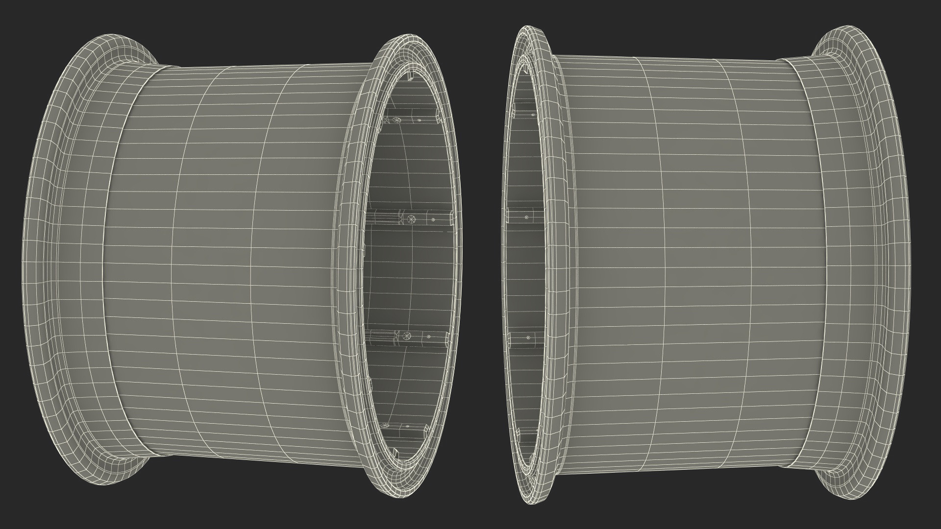 Boeing 737 Aircraft Wheel Rim Disk 3D model