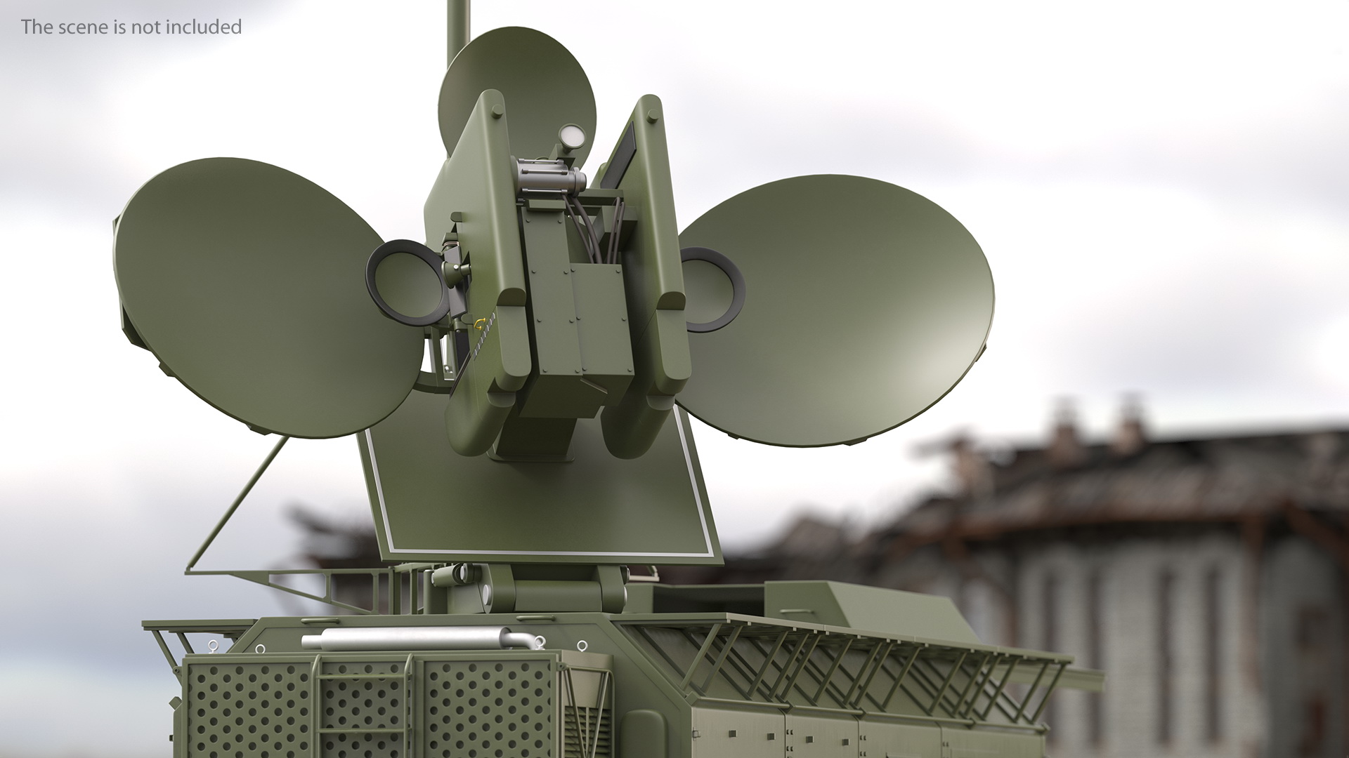 Krasukha 4 Antiradar System 3D