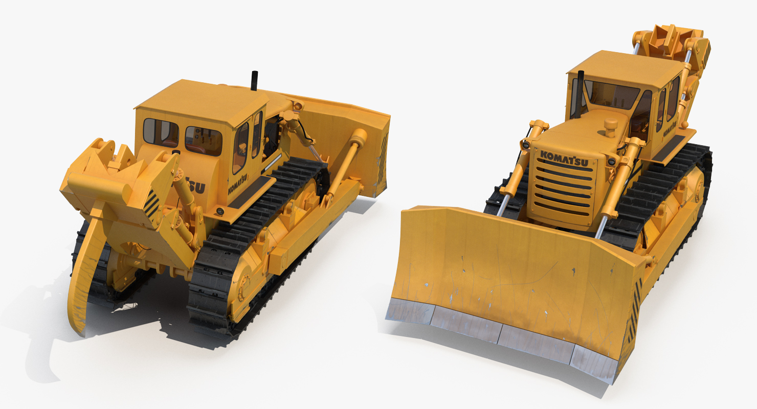 Bulldozer Komatsu 3D