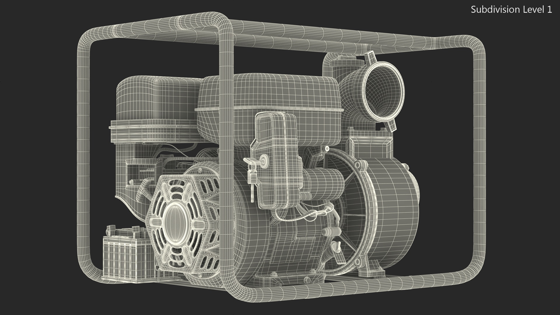 3D Petrol Water Transfer Pump