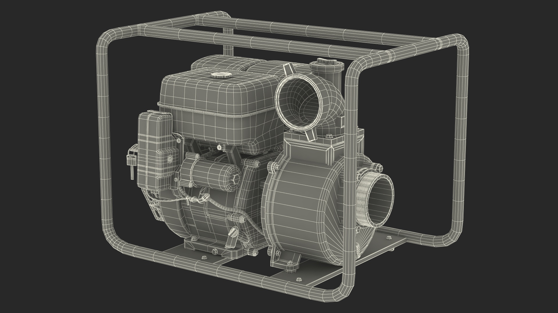 3D Petrol Water Transfer Pump