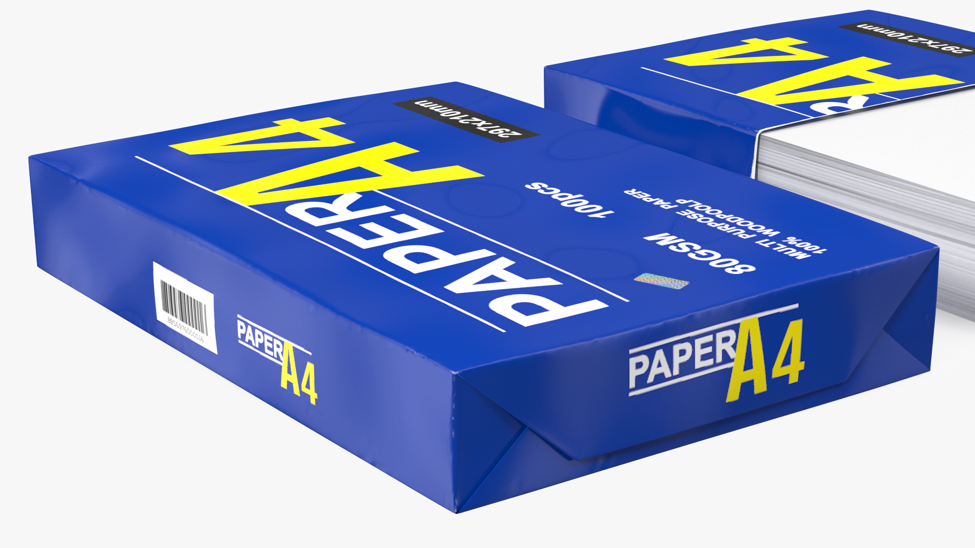 3D model A4 Multipurpose Paper Pack Set