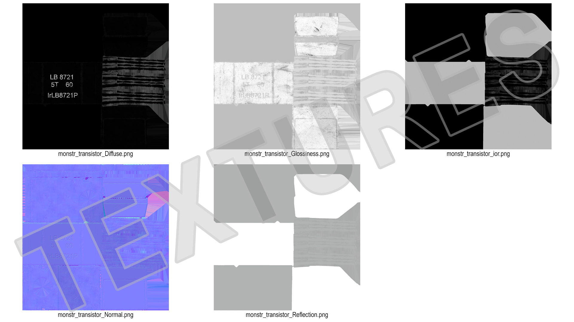 IRLB8721 N Channel HEXFET MOSFET 3D