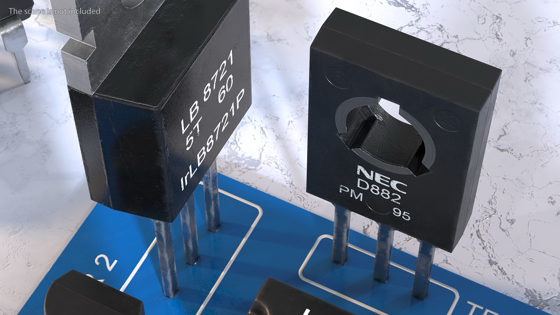 IRLB8721 N Channel HEXFET MOSFET 3D