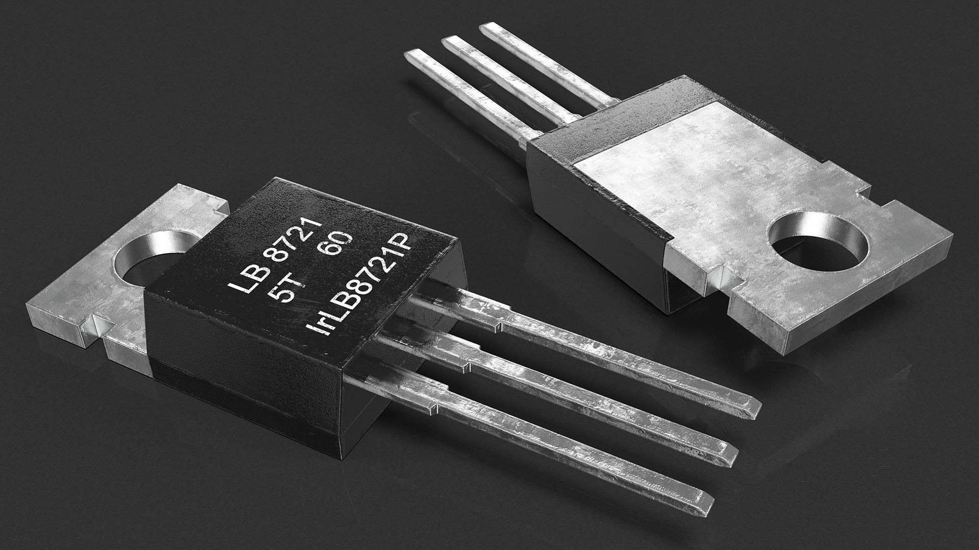 IRLB8721 N Channel HEXFET MOSFET 3D